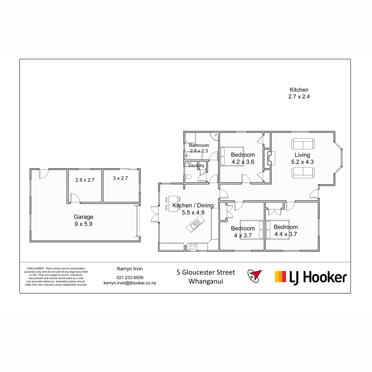 5 Gloucester Street, WHANGANUI