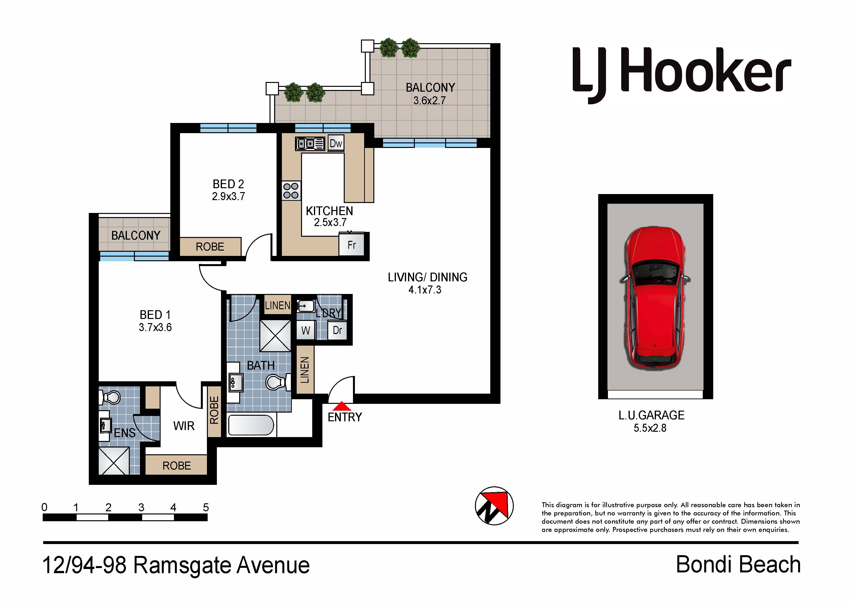 12/94-98 Ramsgate Avenue, BONDI BEACH
