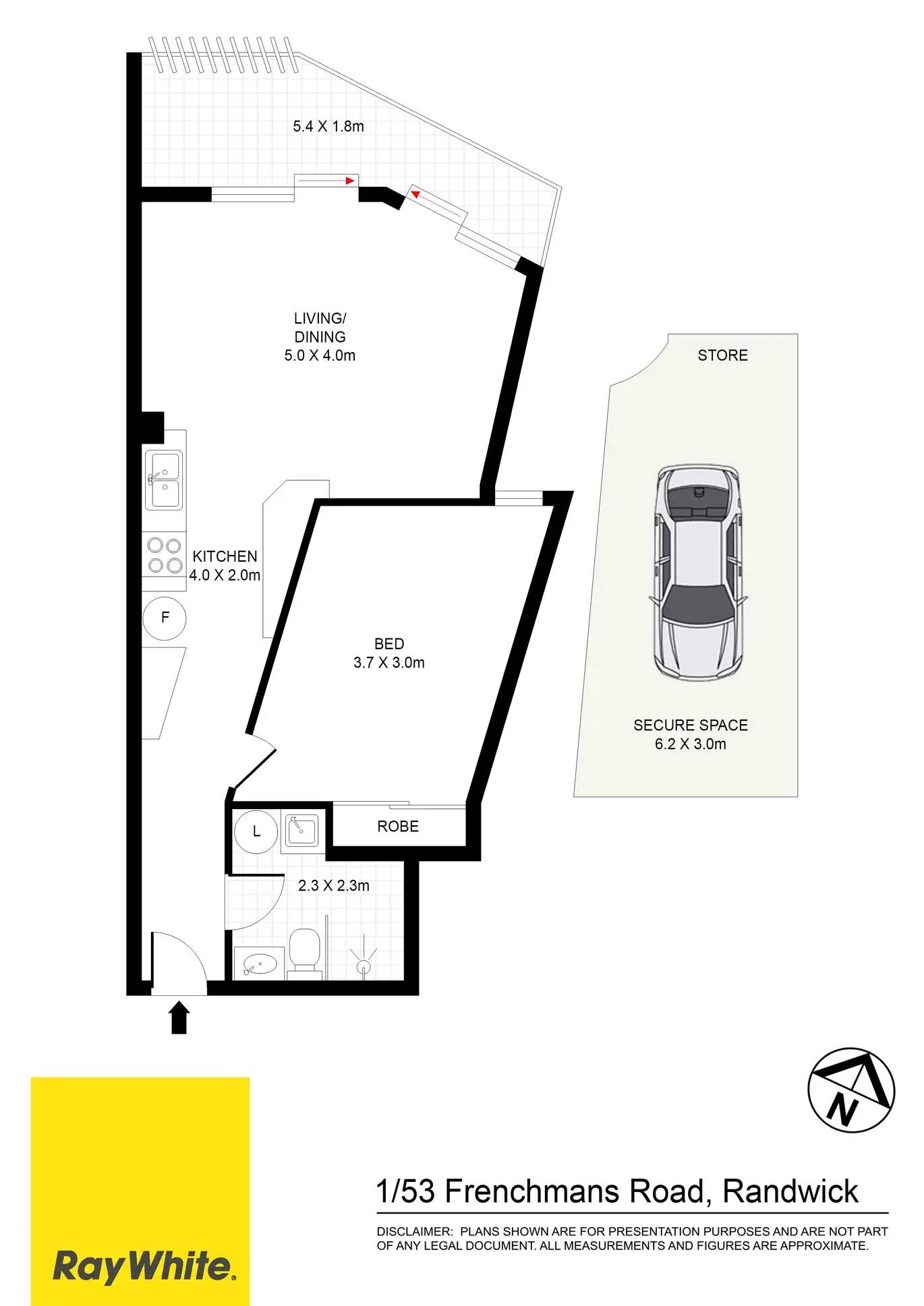 1/53-55B Frenchmans Road, RANDWICK