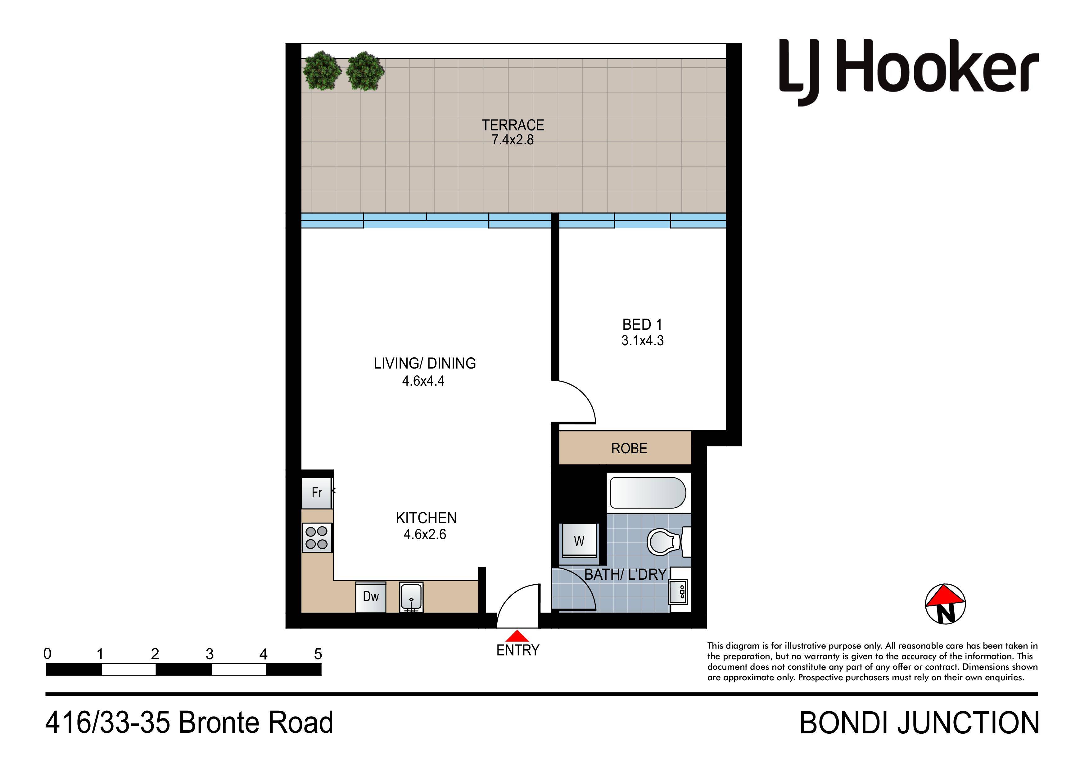 416/33 Bronte Road, BONDI JUNCTION