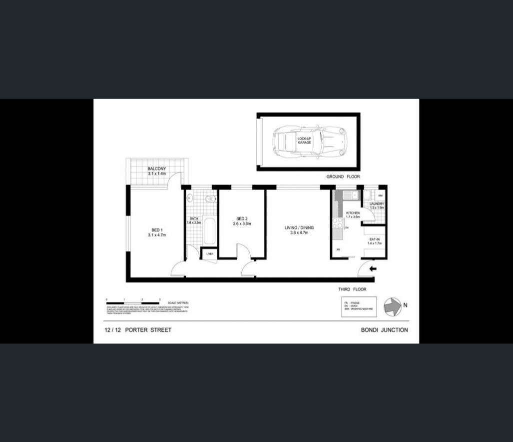 12/12 Porter Street, BONDI JUNCTION