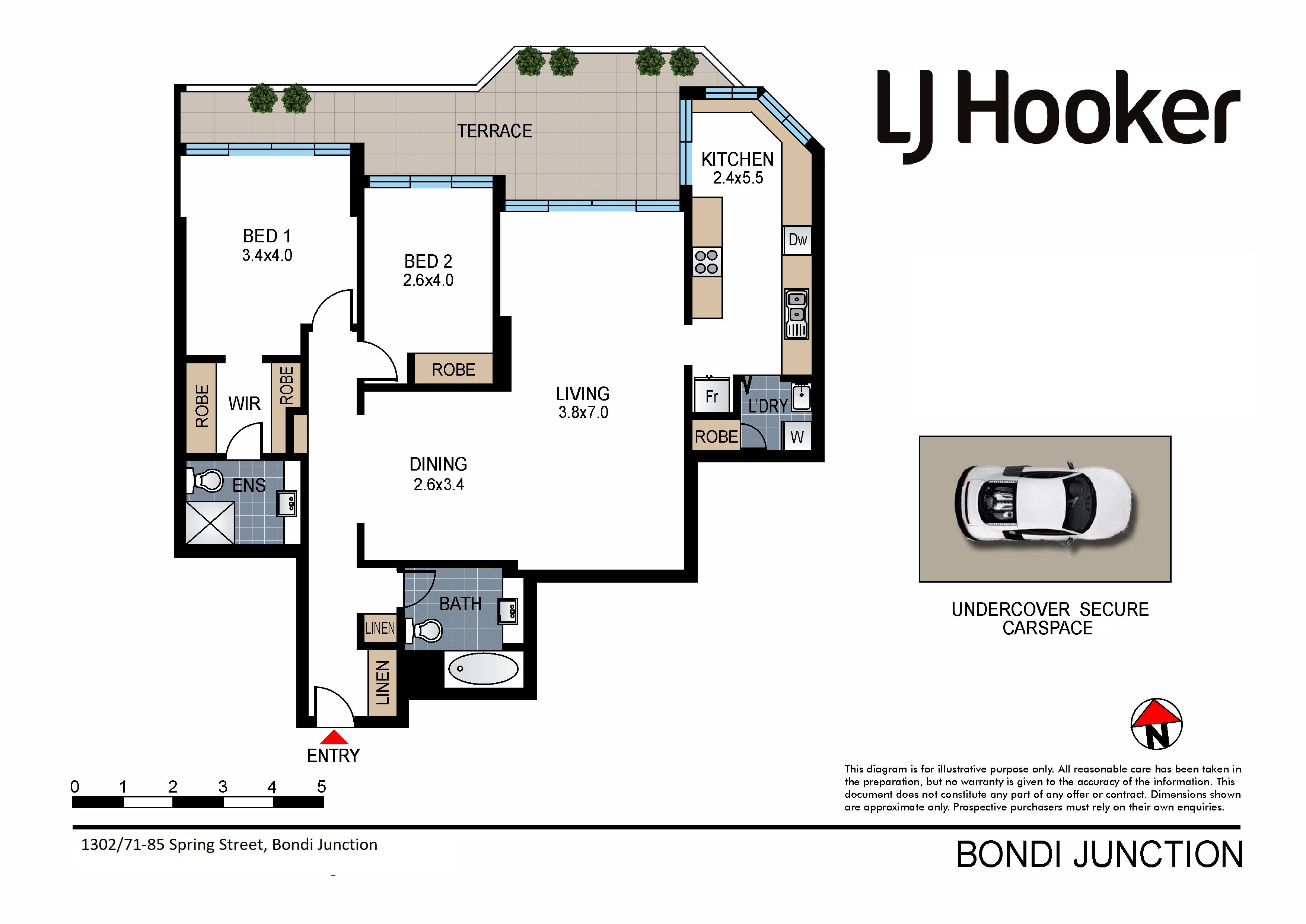 1302/71-85 Spring Street, BONDI JUNCTION