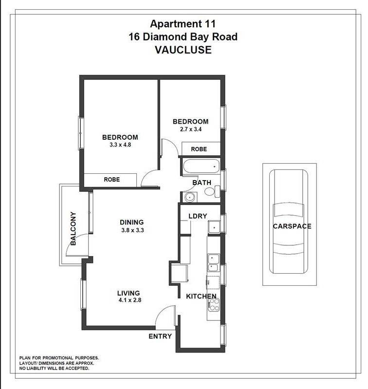 11/16 Diamond Bay Road, VAUCLUSE
