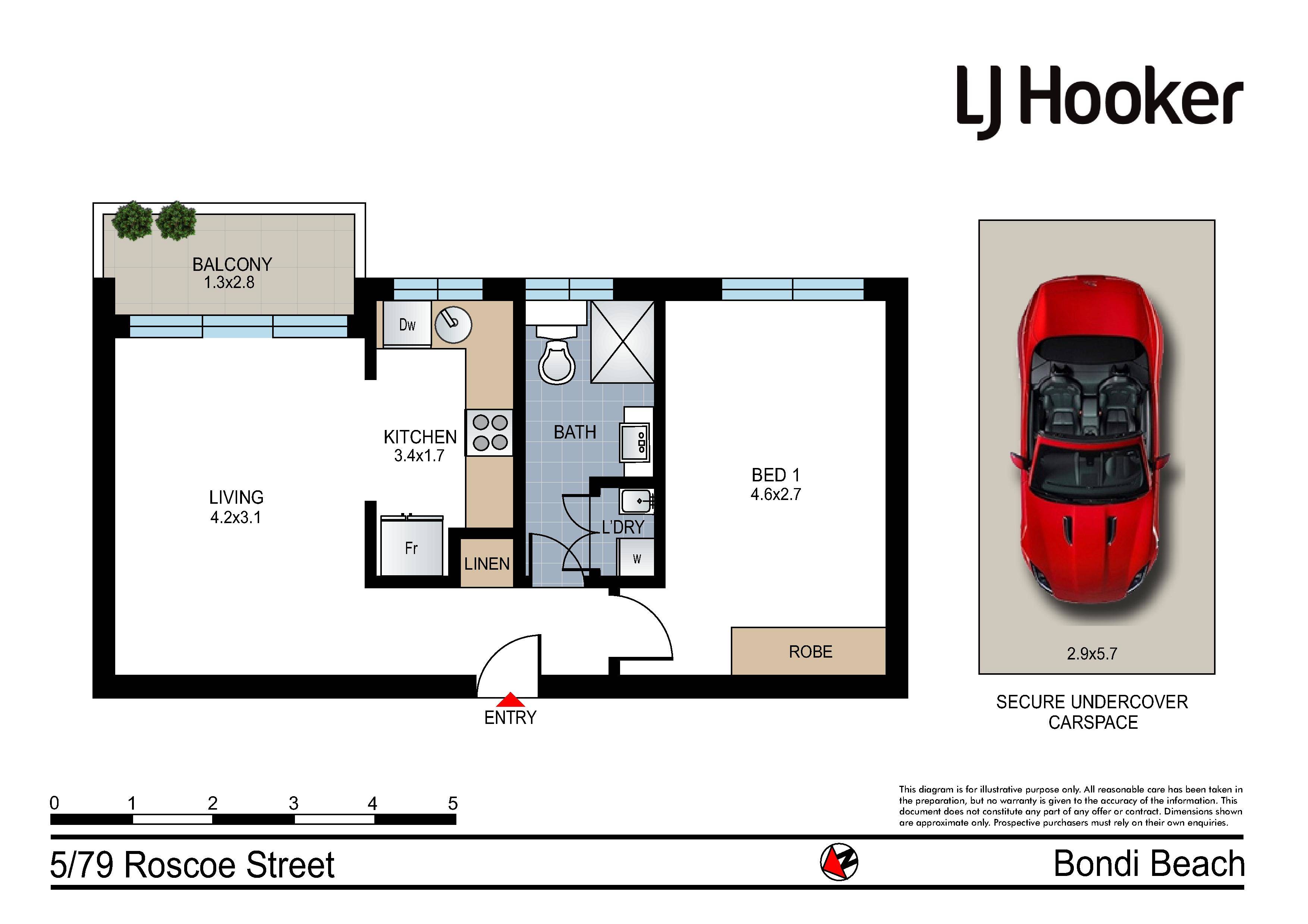 5/79 Roscoe Street, BONDI BEACH