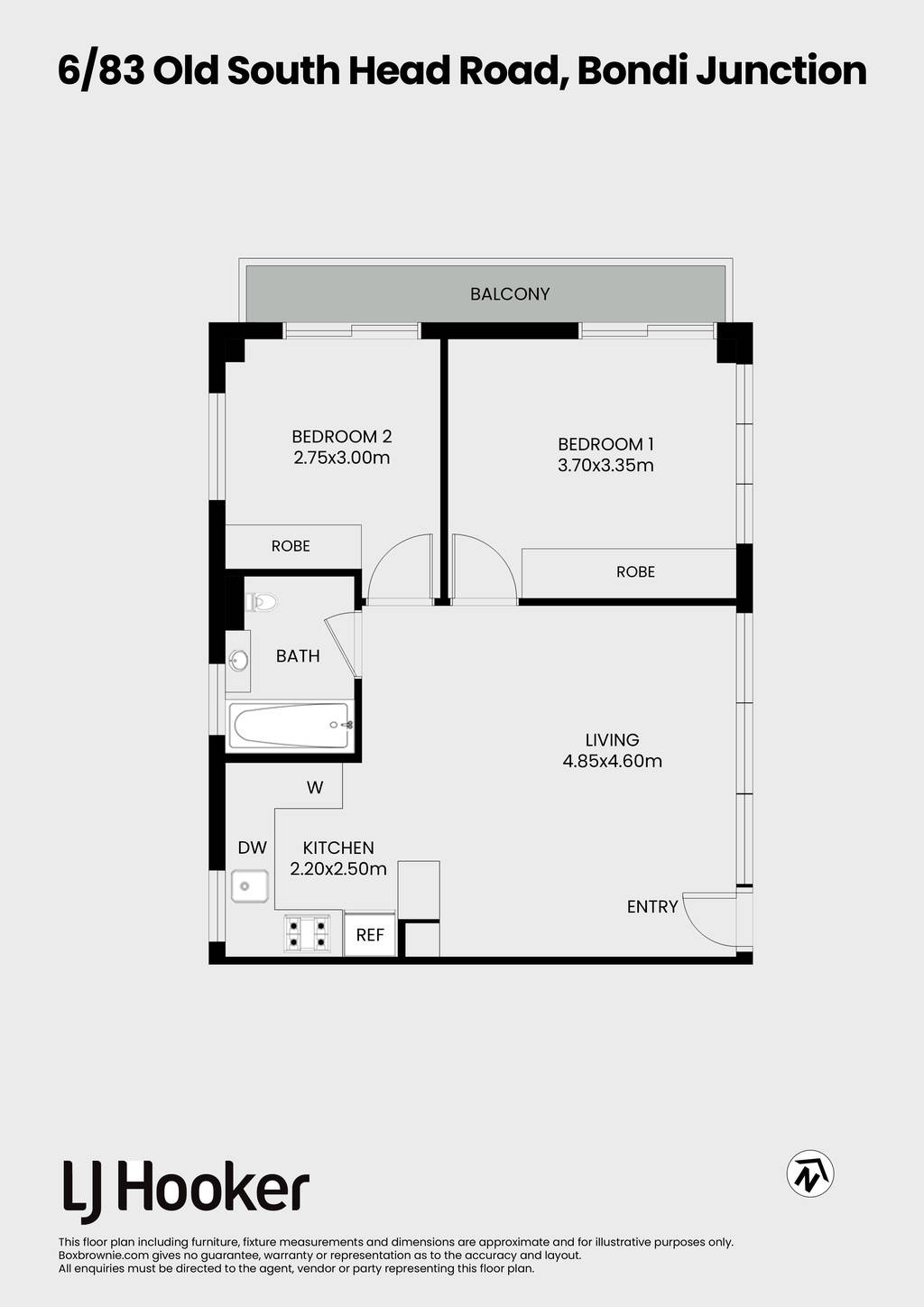 6/83 Old South Head Road Bondi Junction NSW Apartment for Sale LJ