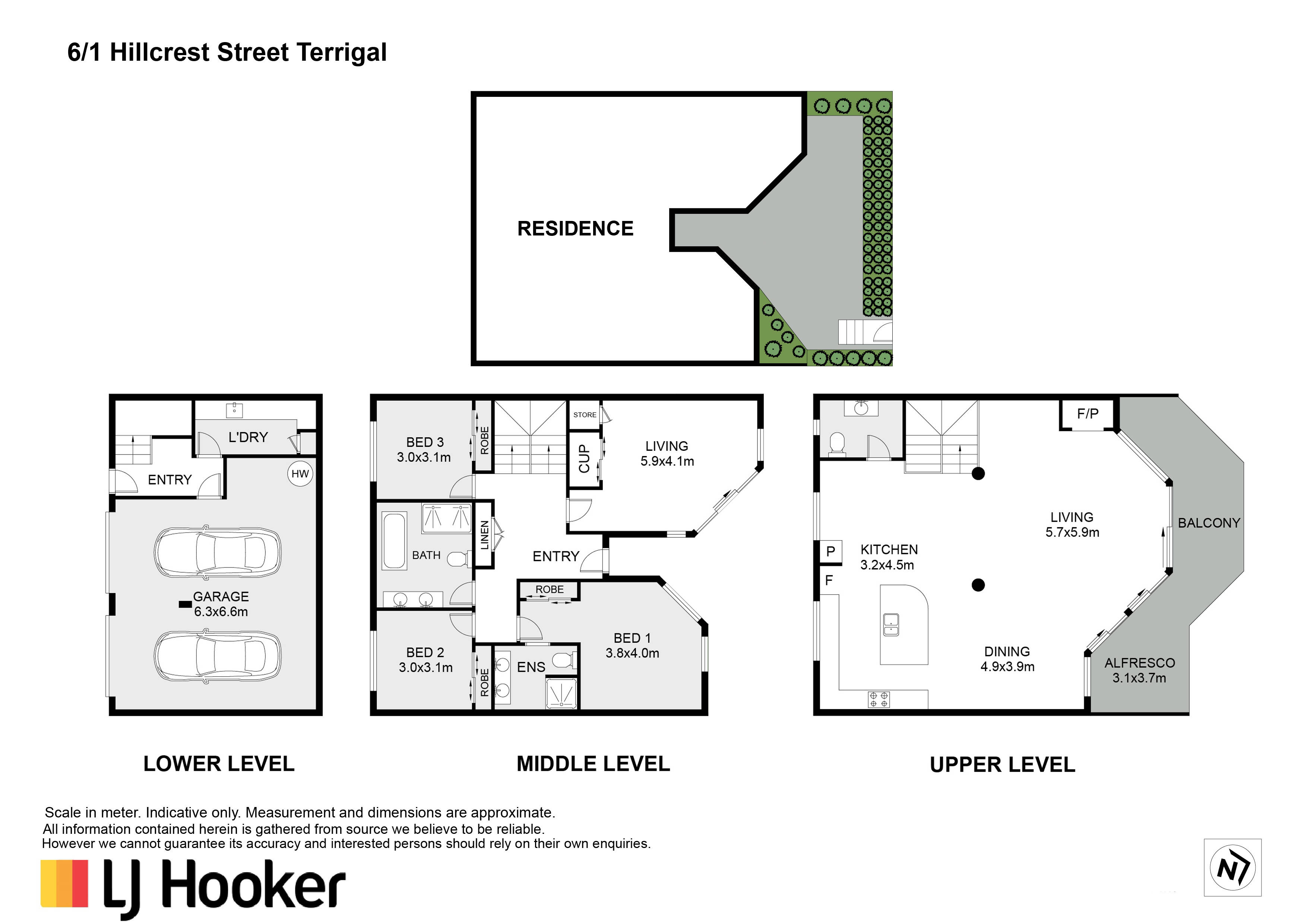 6/1-5 Hillcrest Street, TERRIGAL