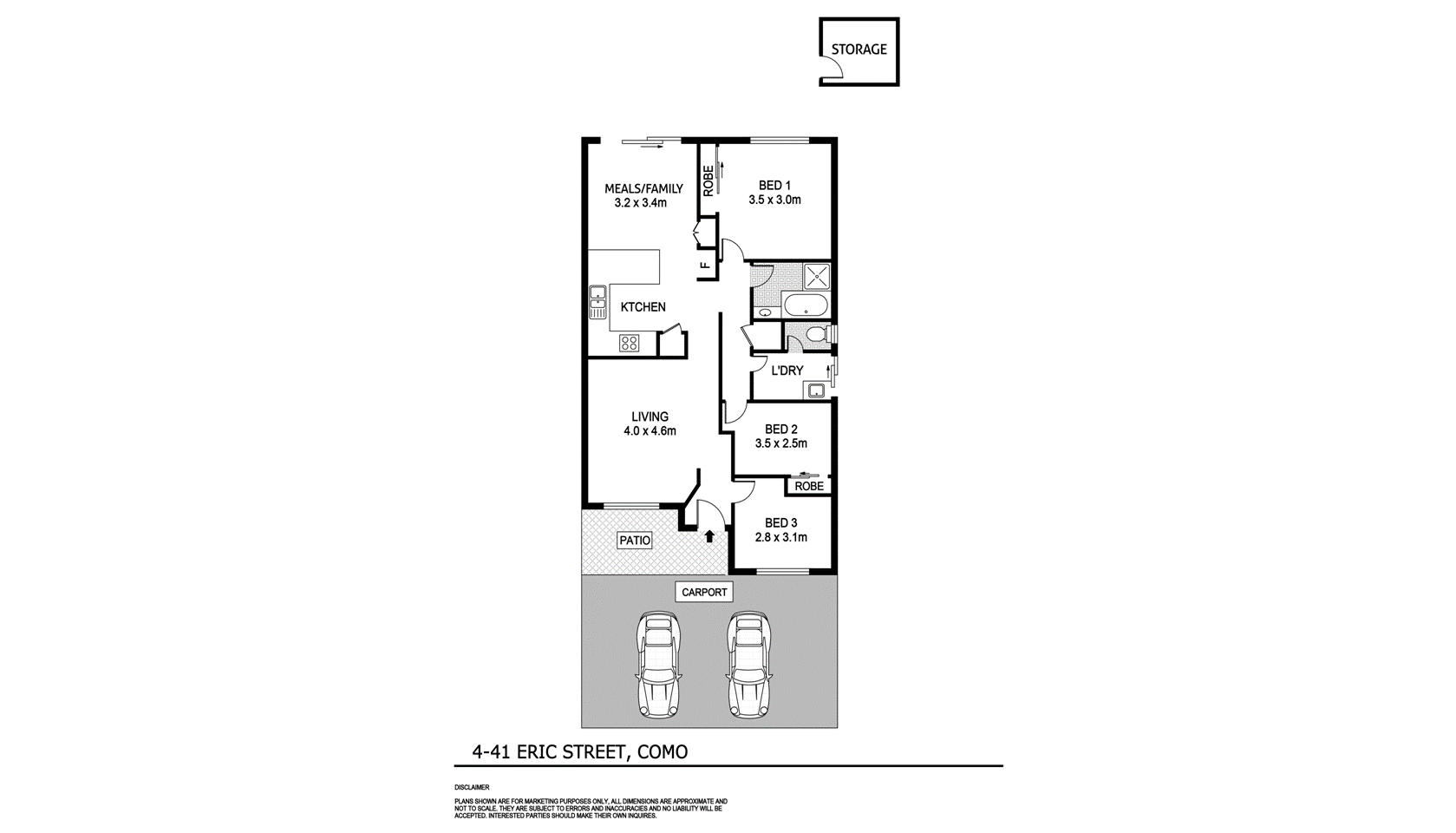 4/41 Eric Street, COMO