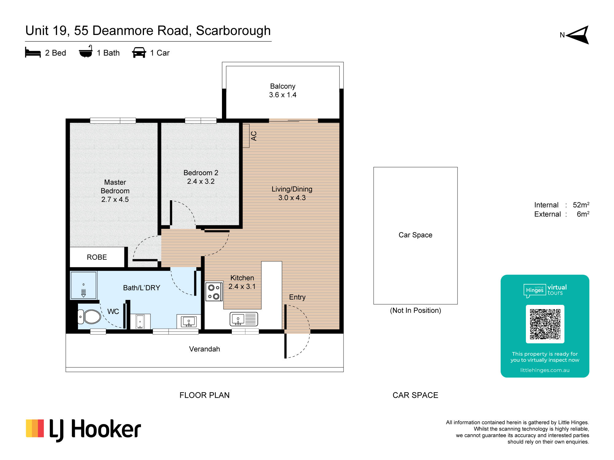 19/55 Deanmore Road, SCARBOROUGH