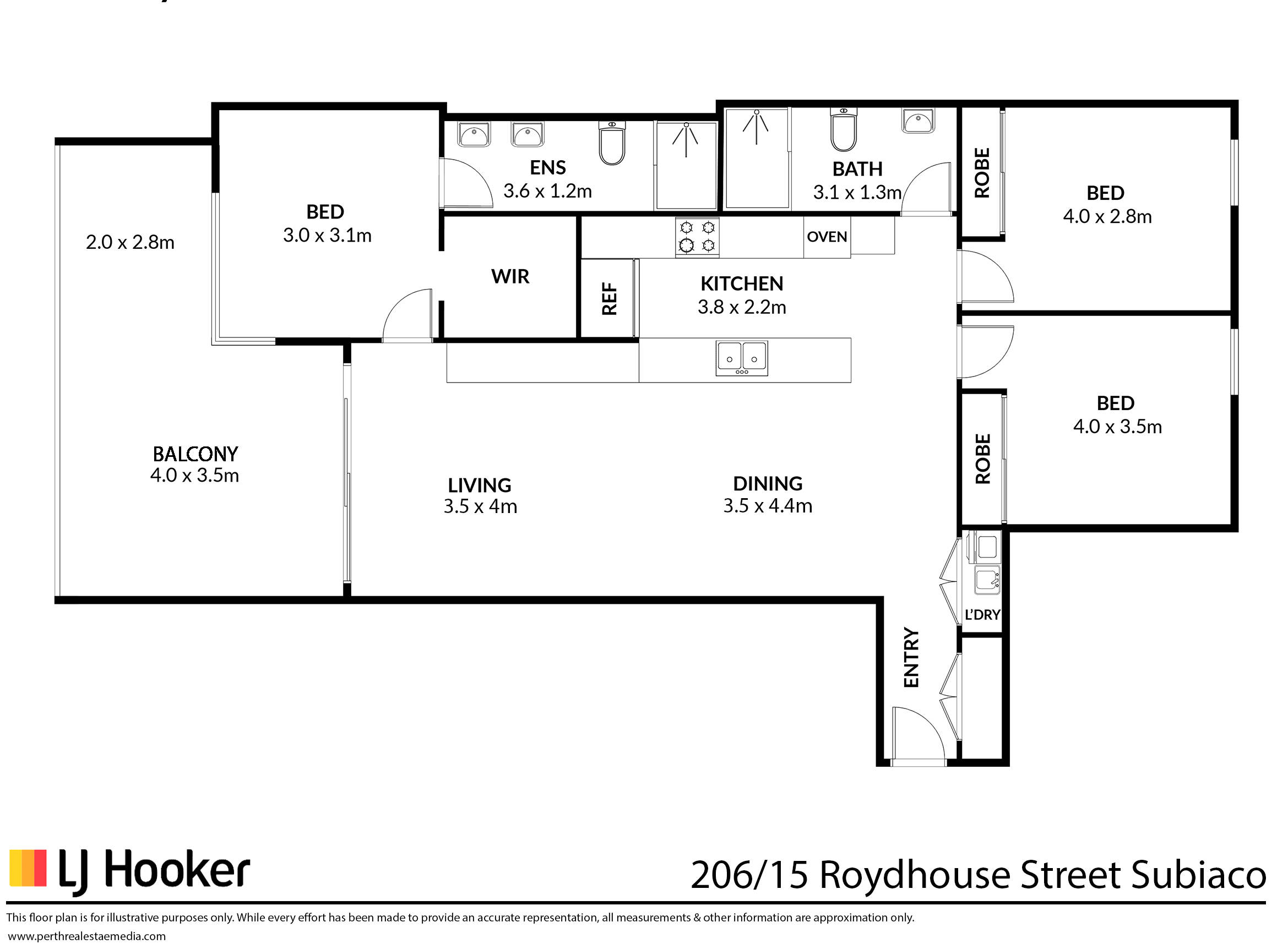 206/15 Roydhouse Street, SUBIACO