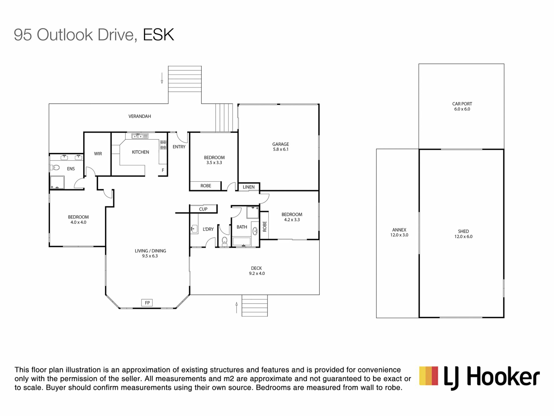 95 Outlook Drive Esk QLD Property Details LJ Hooker