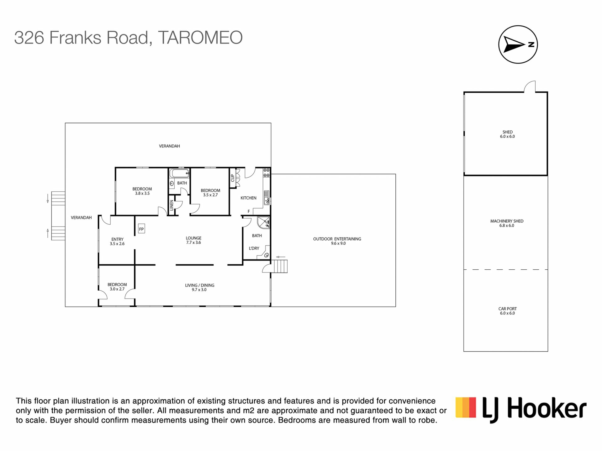 326 Franks Road, TAROMEO