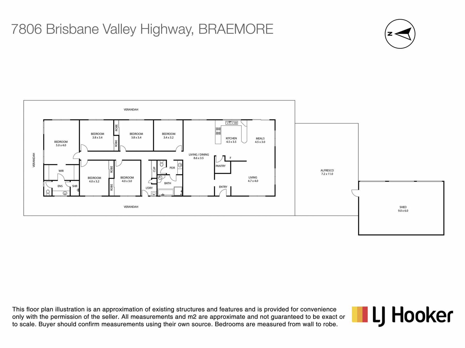 7806 Brisbane Valley Highway, BRAEMORE