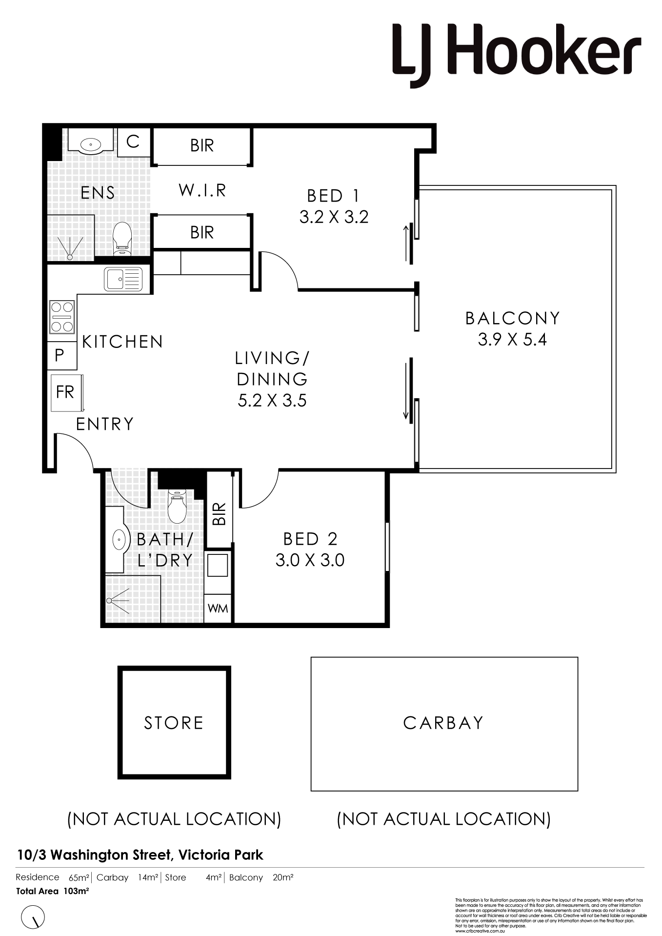 10/3 Washington Street Victoria Park WA Apartment for Sale LJ Hooker