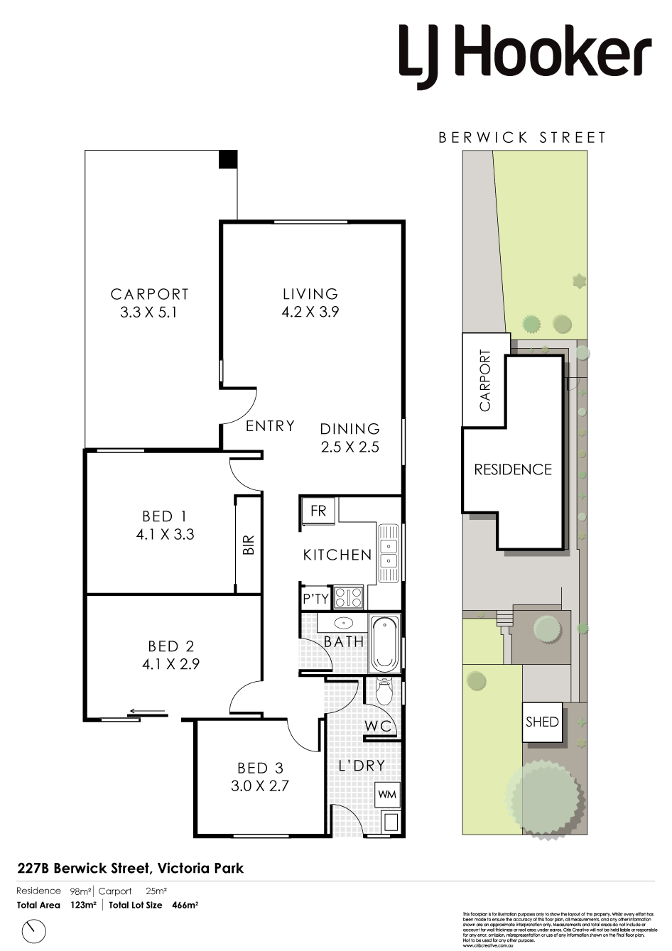 227B Berwick Street, VICTORIA PARK