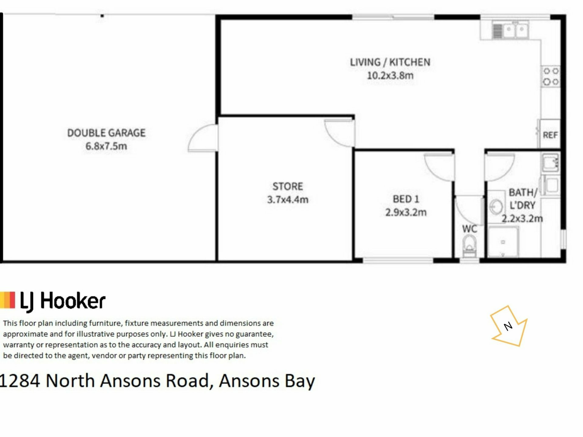 1284 North Ansons Road, ANSONS BAY