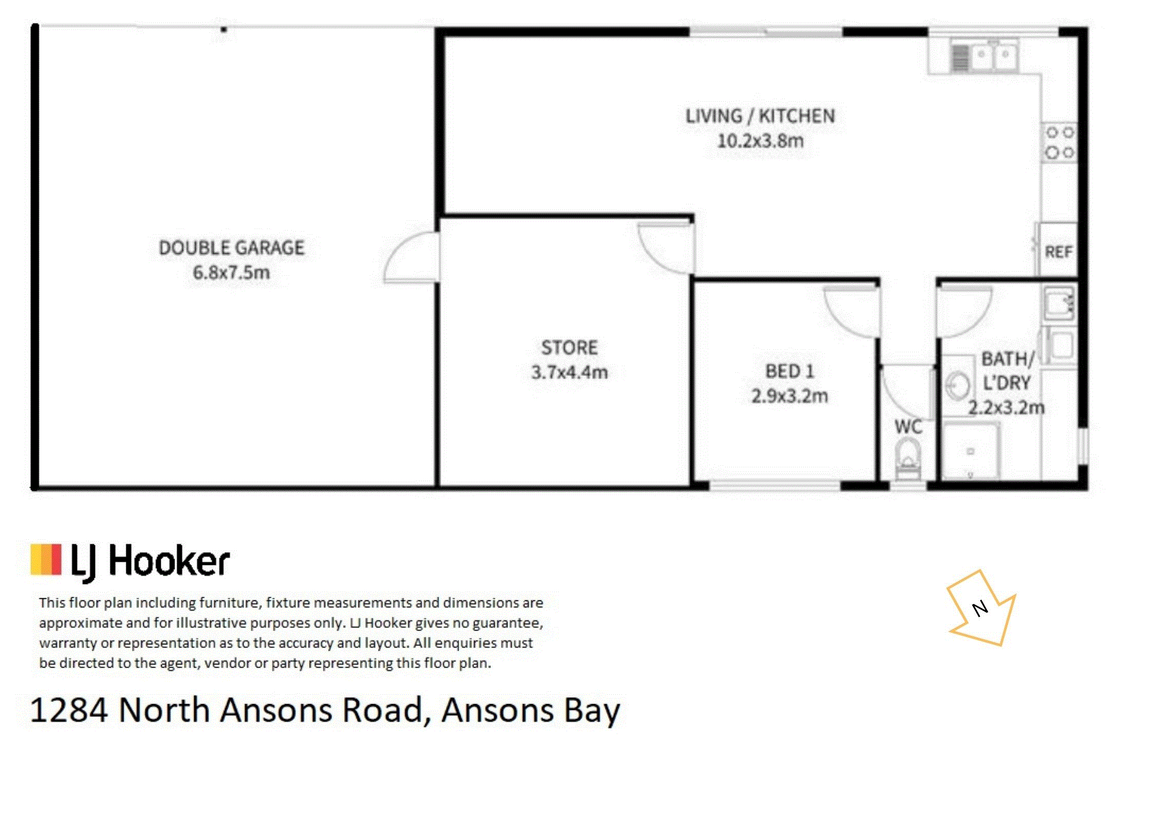 1284 North Ansons Road, ANSONS BAY