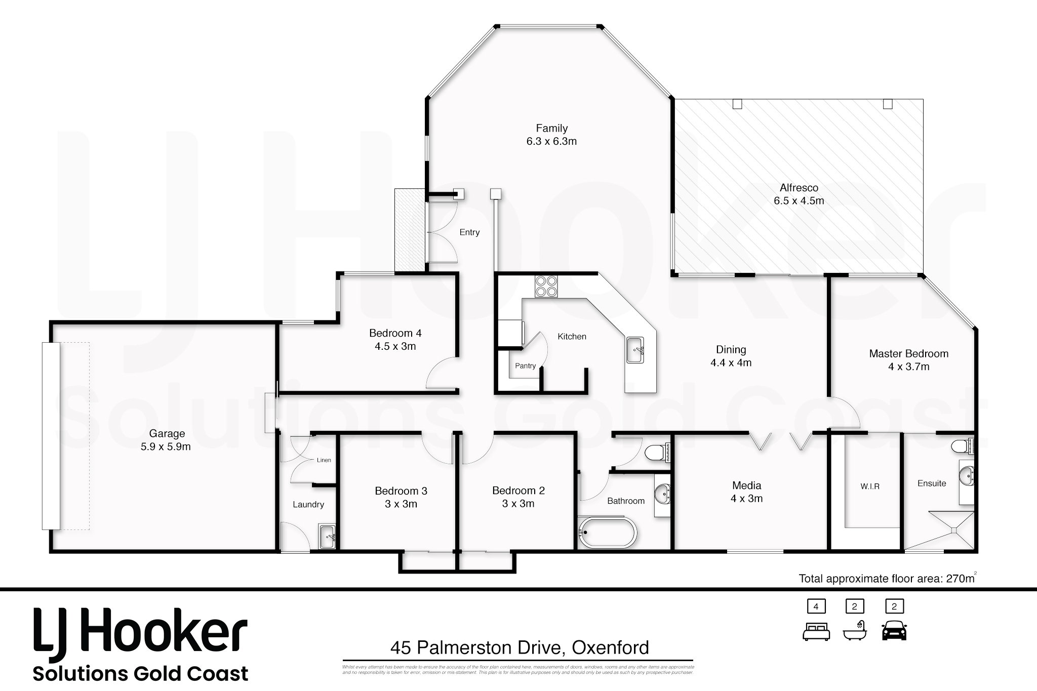 45 Palmerston Drive, OXENFORD
