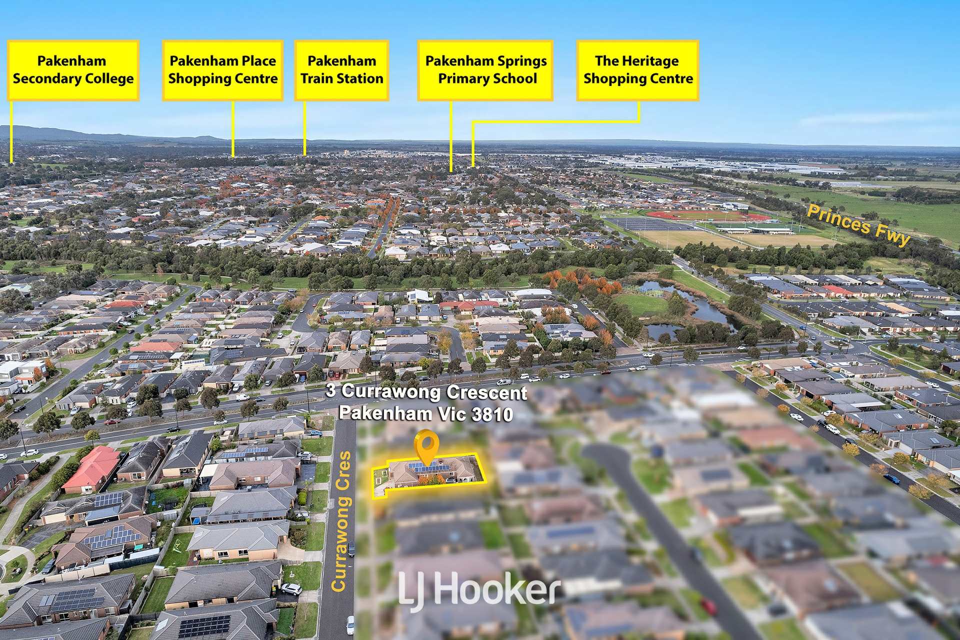 7 Currawong Crescent Pakenham VIC House for Sale LJ Hooker