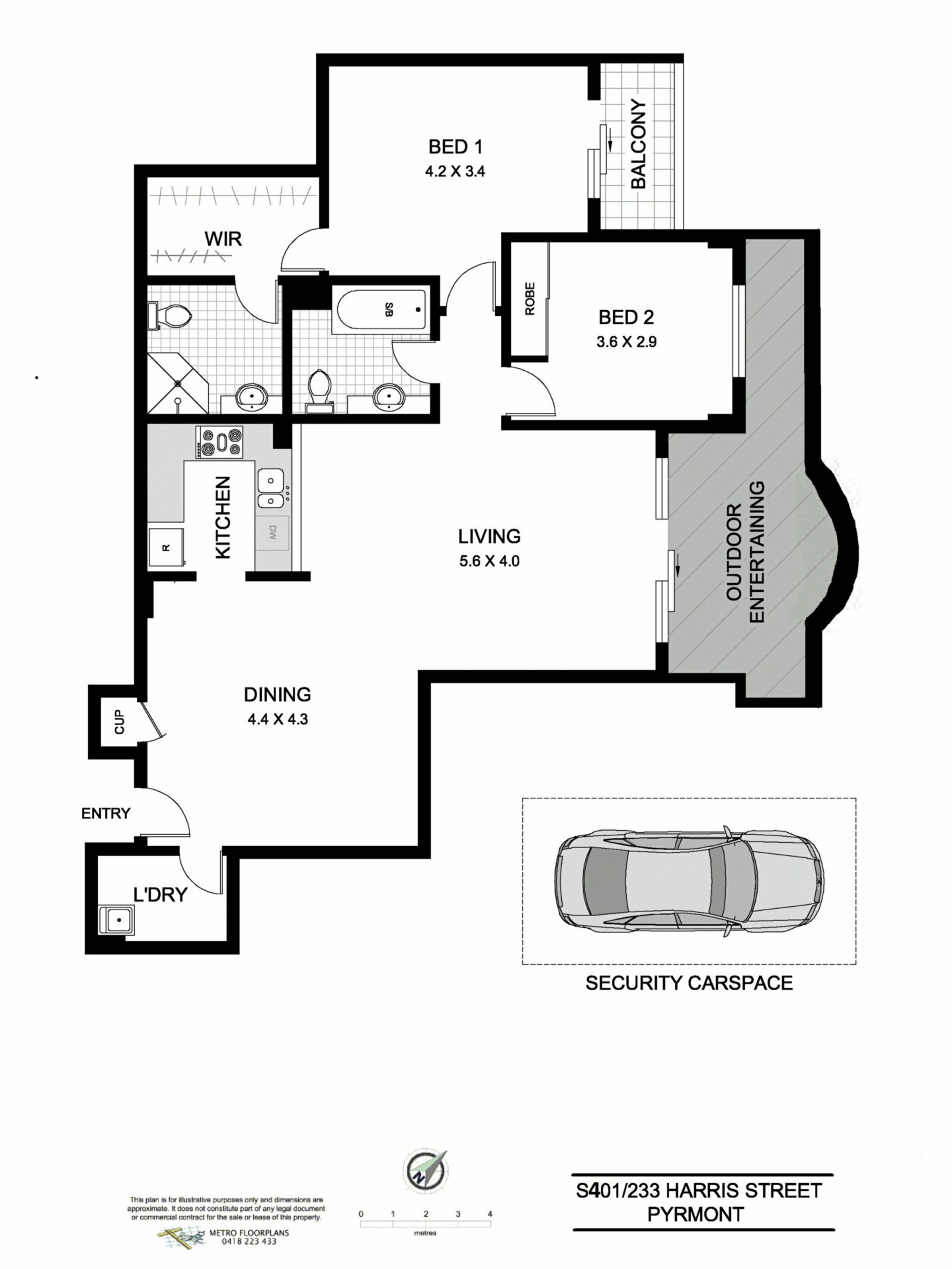 S401/233 Harris St, Pyrmont