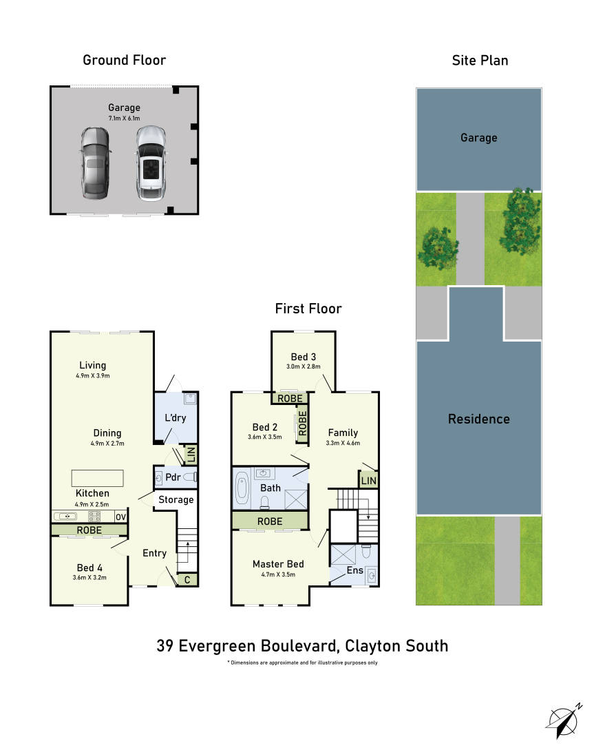 39 Evergreen Boulevard, CLAYTON SOUTH