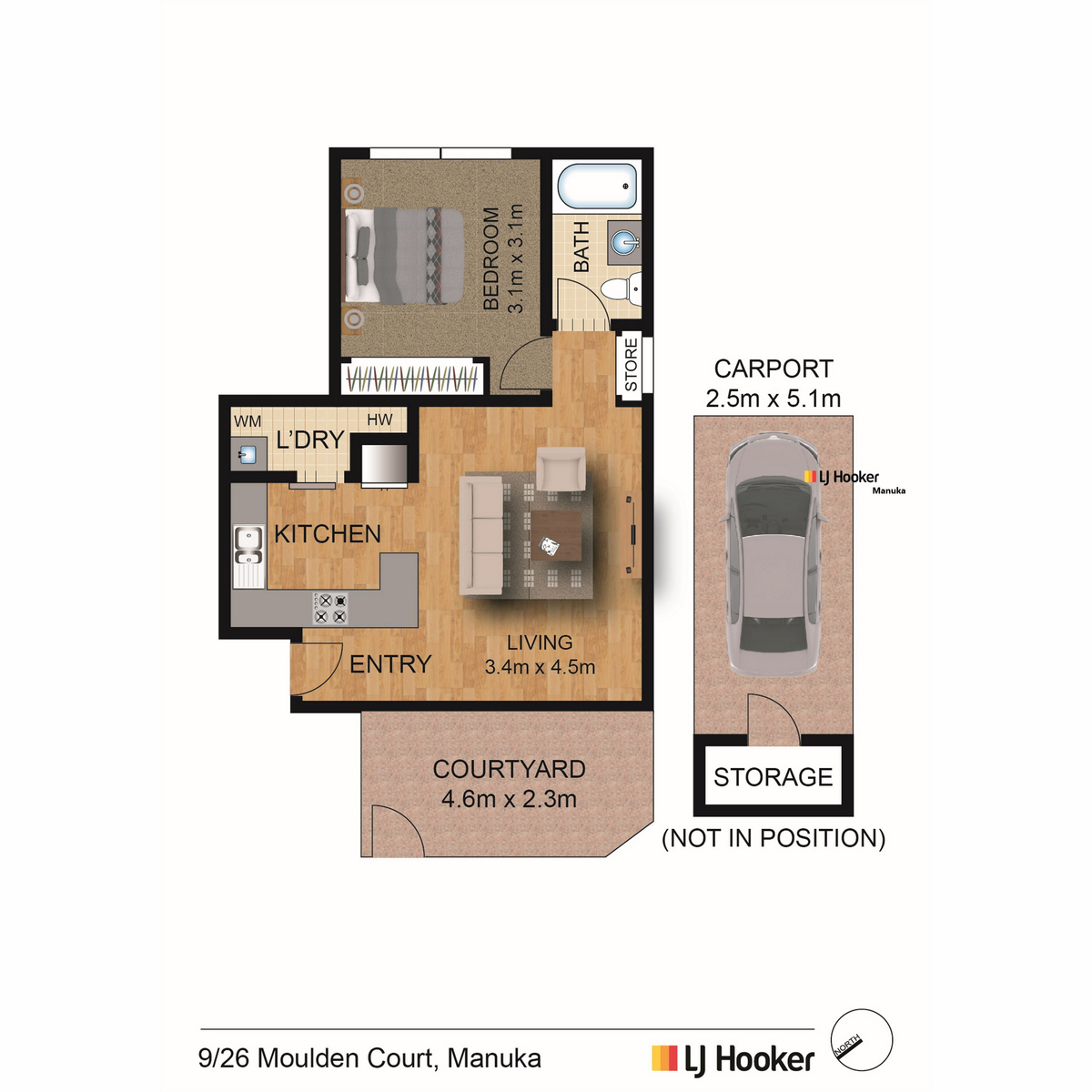 9/26 Moulden Court, BELCONNEN