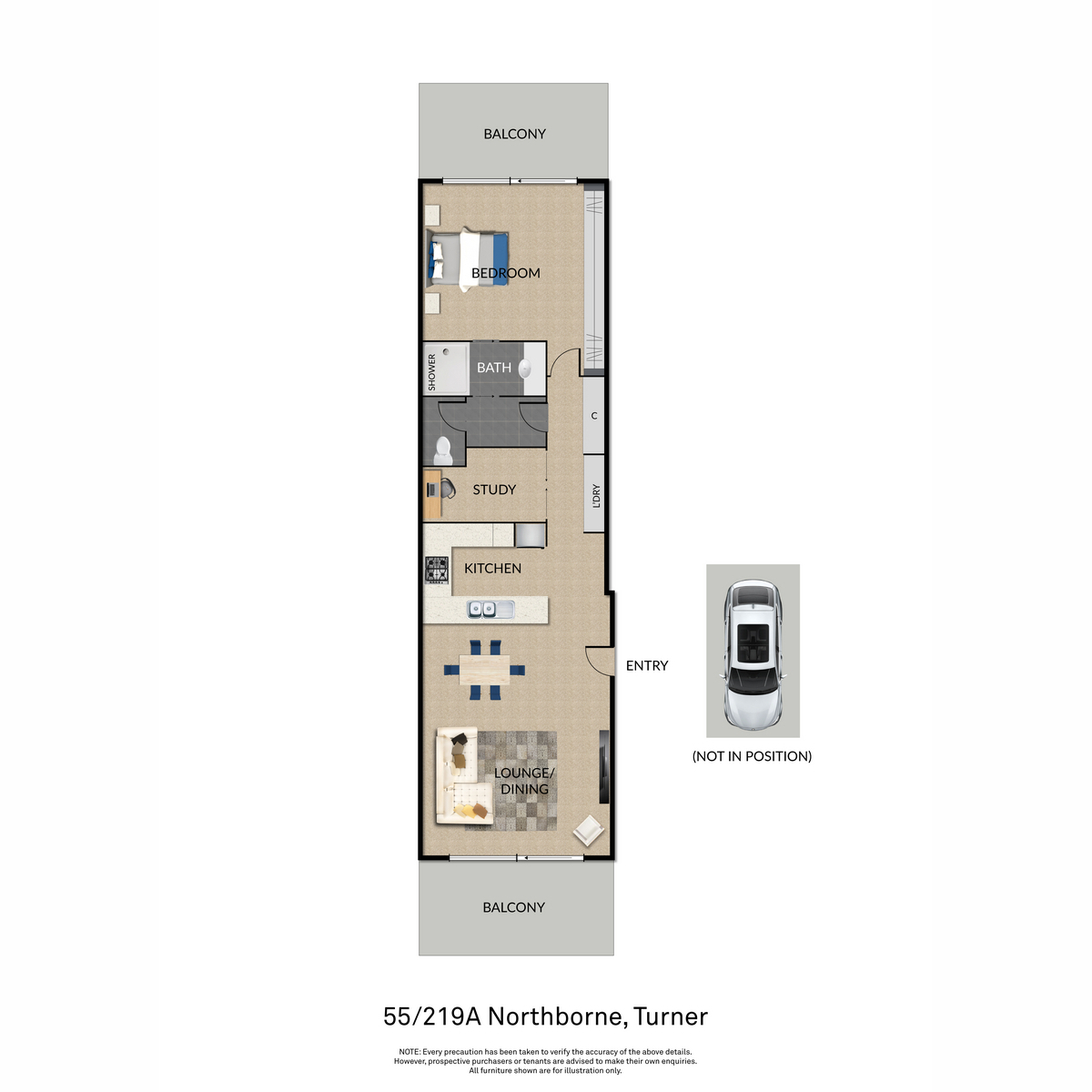 55/219A Northbourne Avenue, TURNER