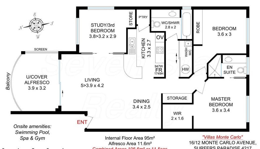 16/12 Monte Carlo Avenue, SURFERS PARADISE