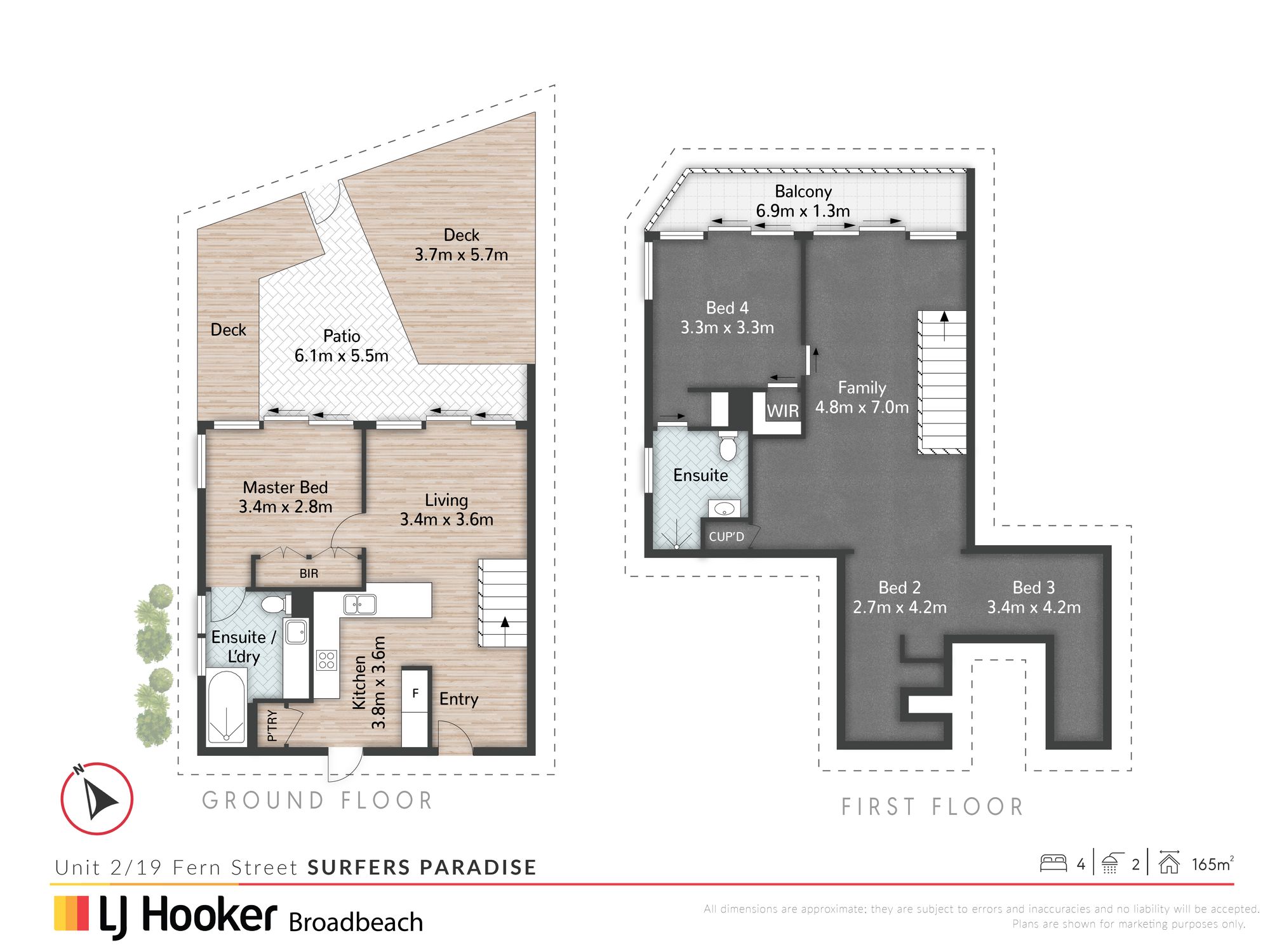 2/19 Fern Street, SURFERS PARADISE