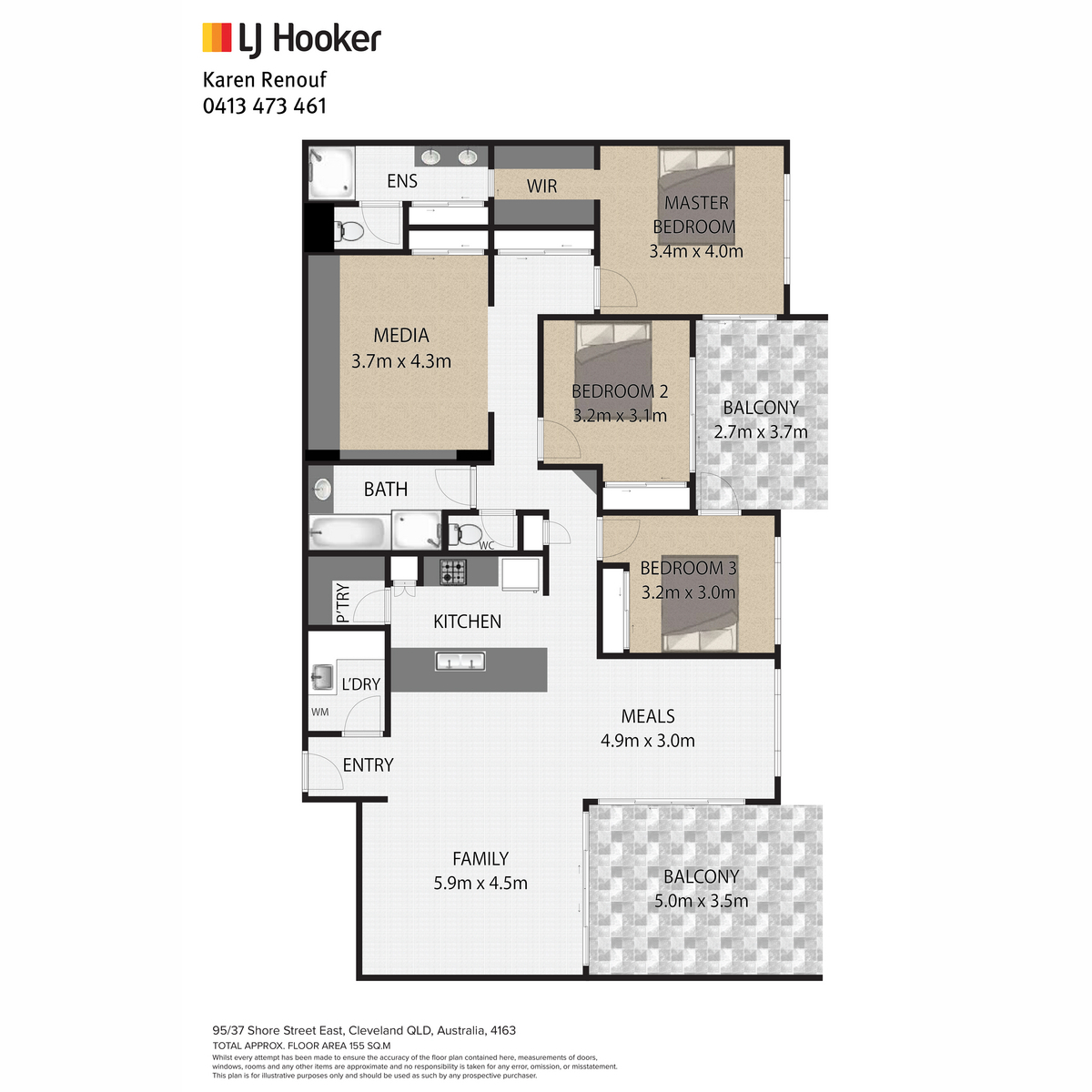 95/45 Shore Street East, CLEVELAND
