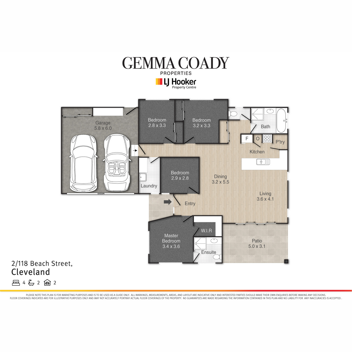 2/118 Beach Street, CLEVELAND