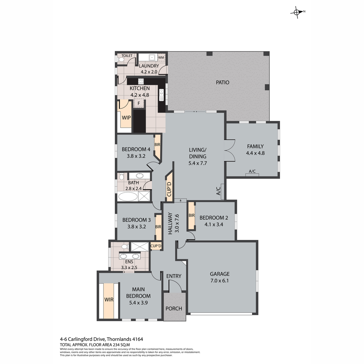 4-6 Carlingford Drive, THORNLANDS