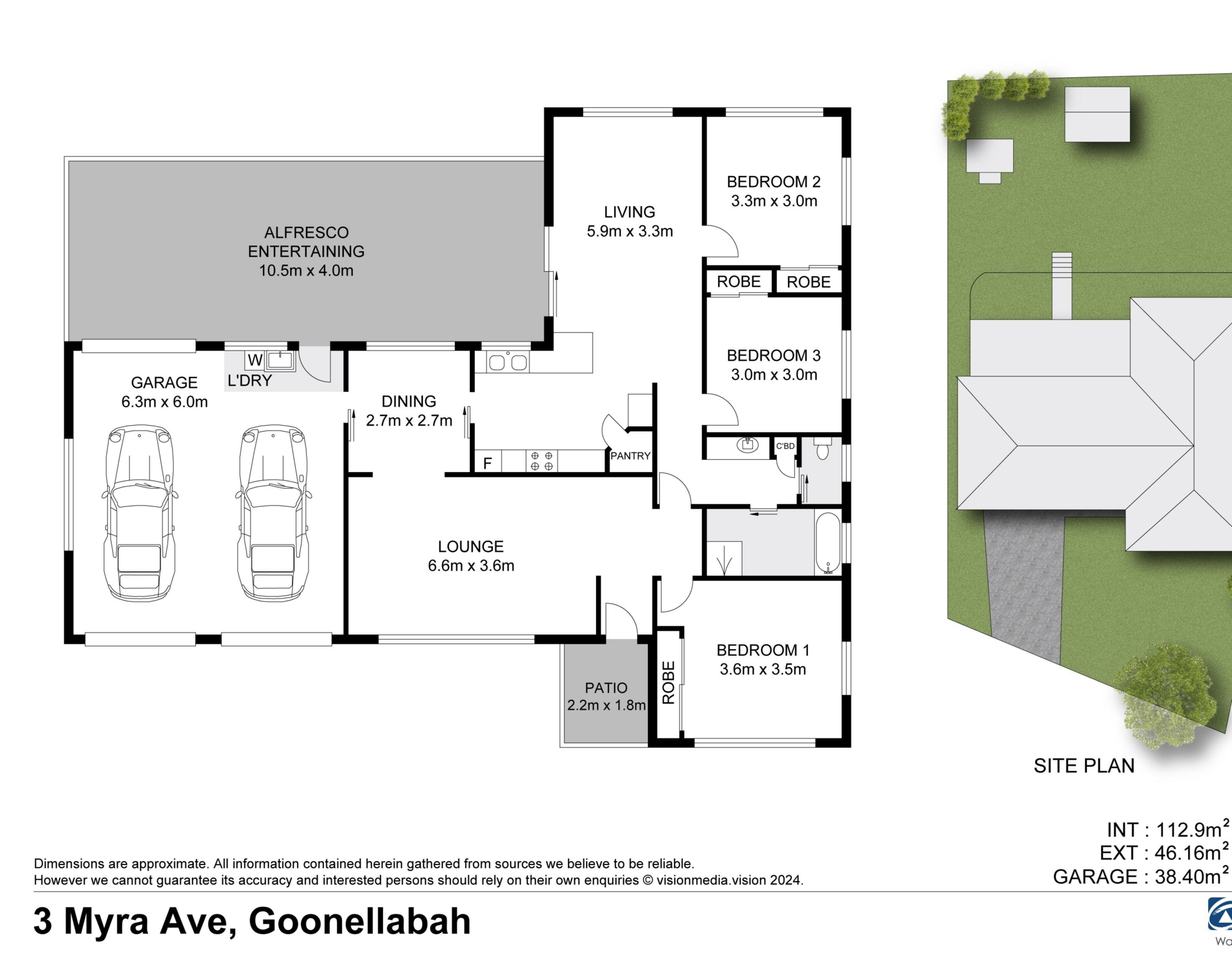 3 Myra Avenue, GOONELLABAH