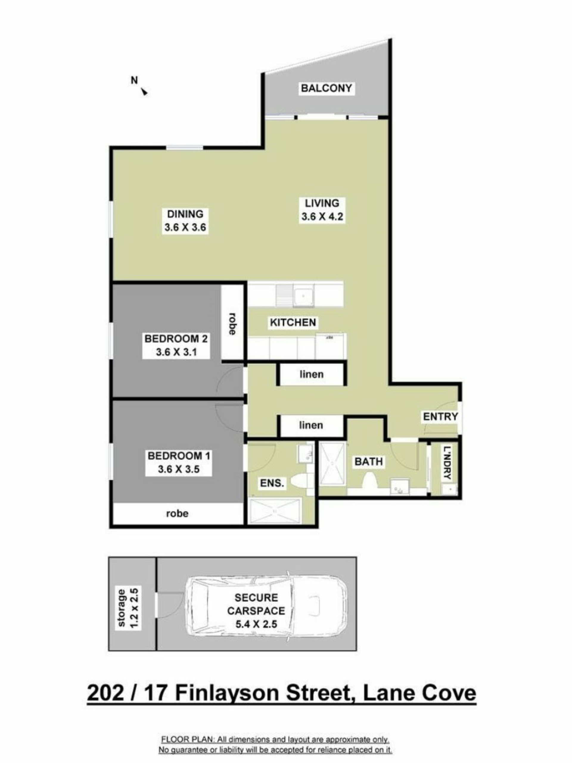 202/17-21 Finlayson Street, LANE COVE