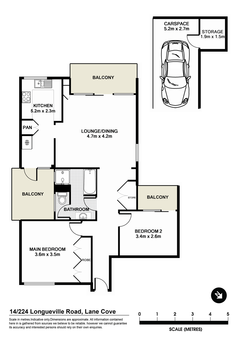 14/224 Longueville Road, LANE COVE