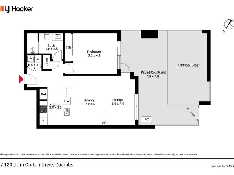1/120 John Gorton Drive, Coombs
