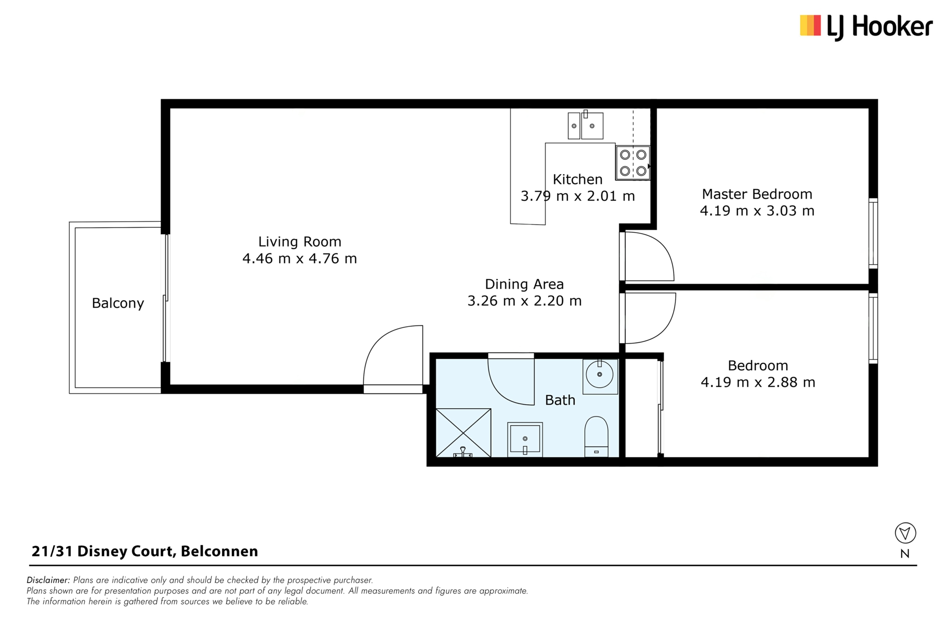21/31 Disney Court, BELCONNEN