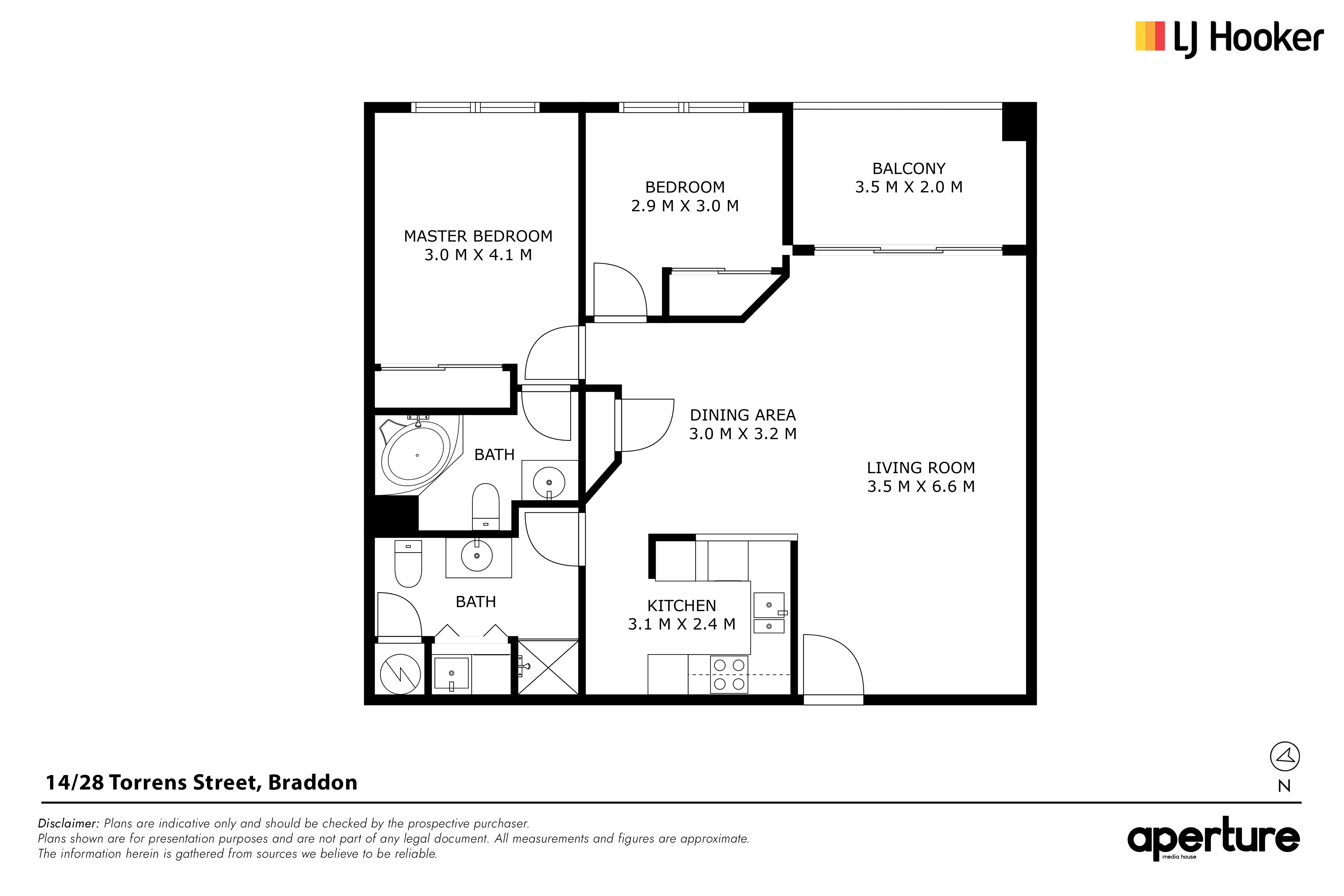 14/28 Torrens Street, BRADDON
