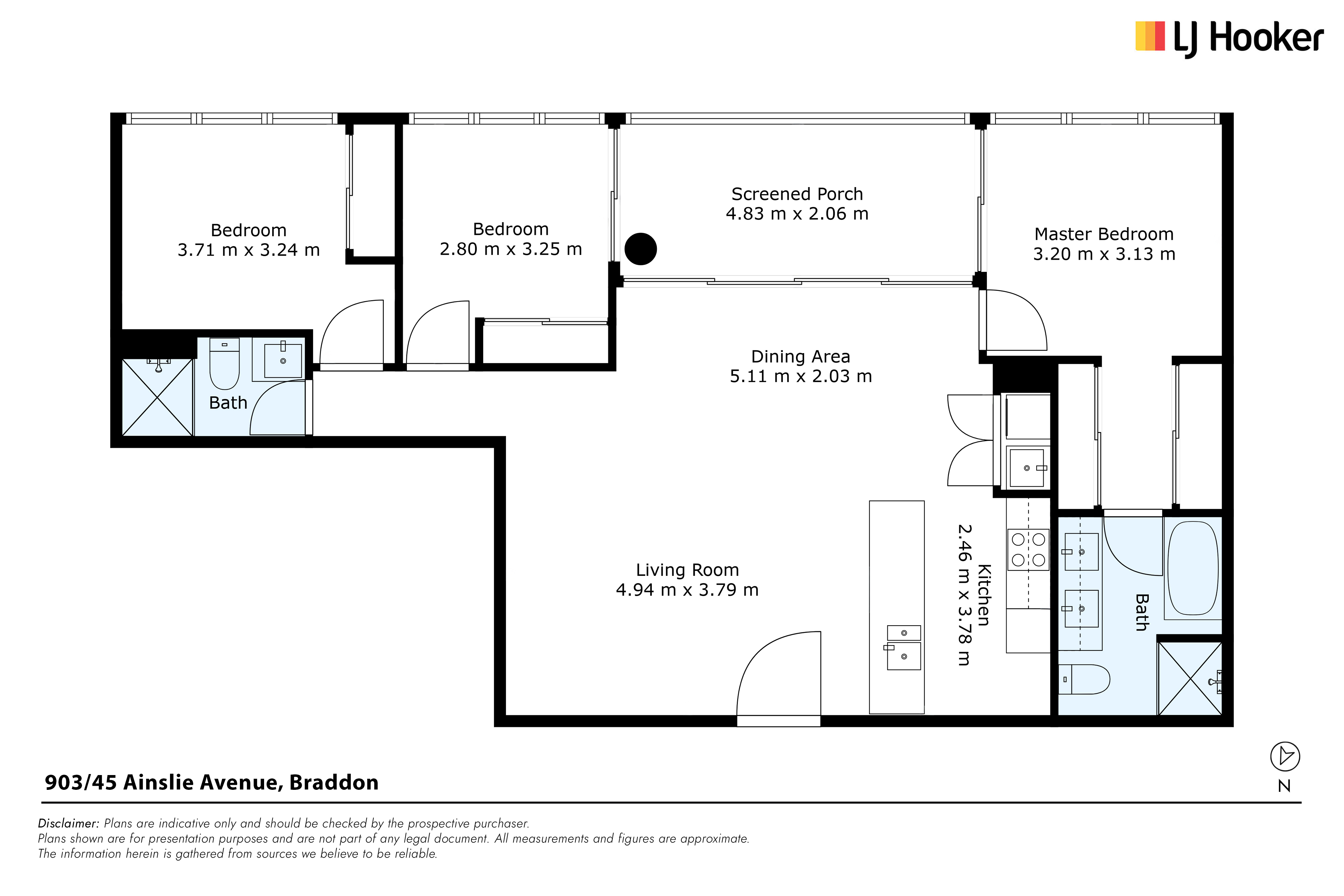 903/45 Ainslie Avenue, BRADDON