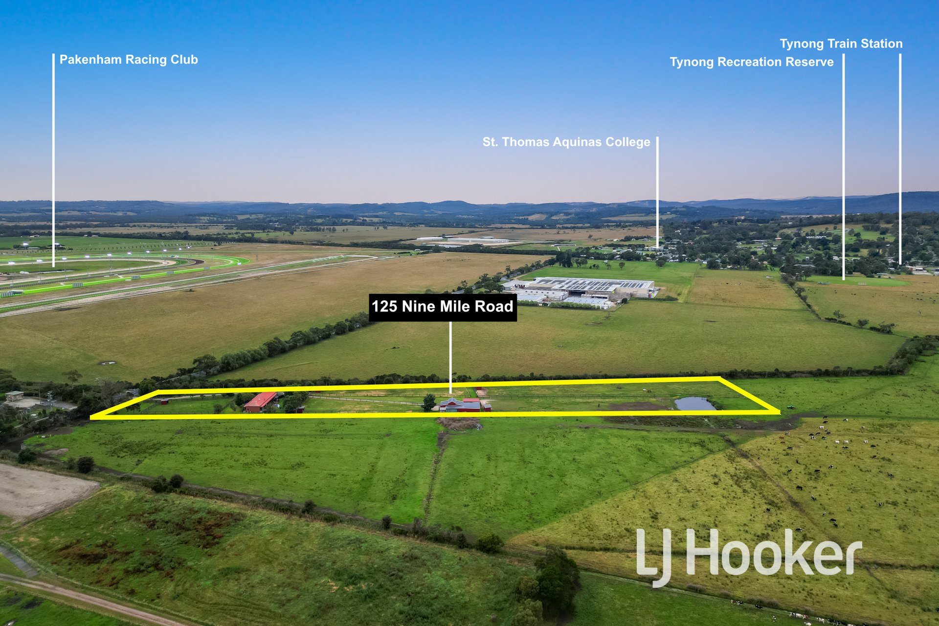 125 Nine Mile Road Tynong VIC Farmlet for Sale LJ Hooker