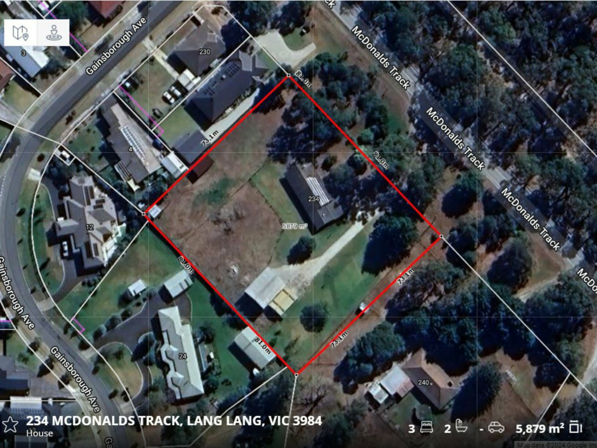 234 McDonalds Track, LANG LANG
