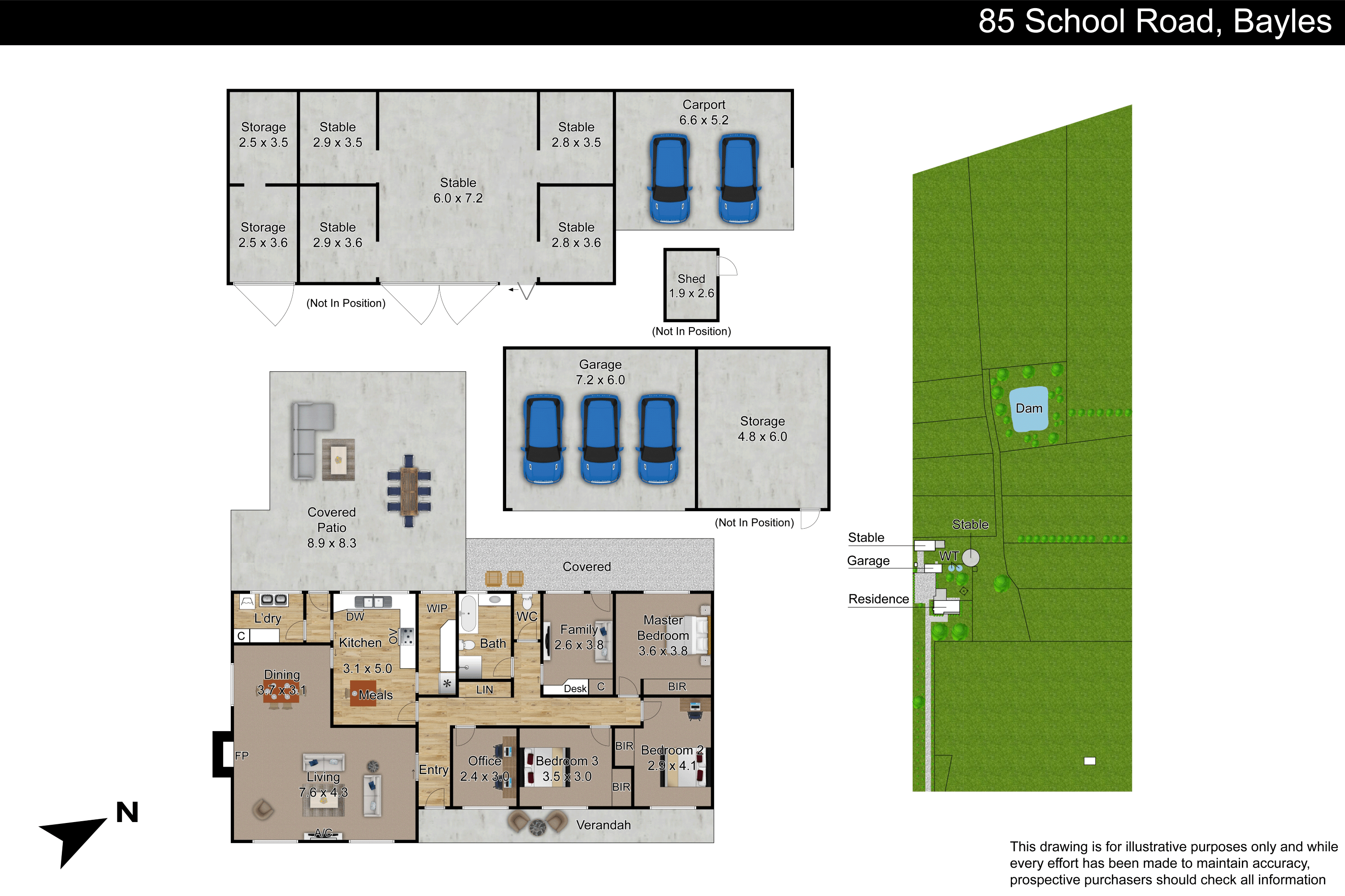85 School Road, BAYLES