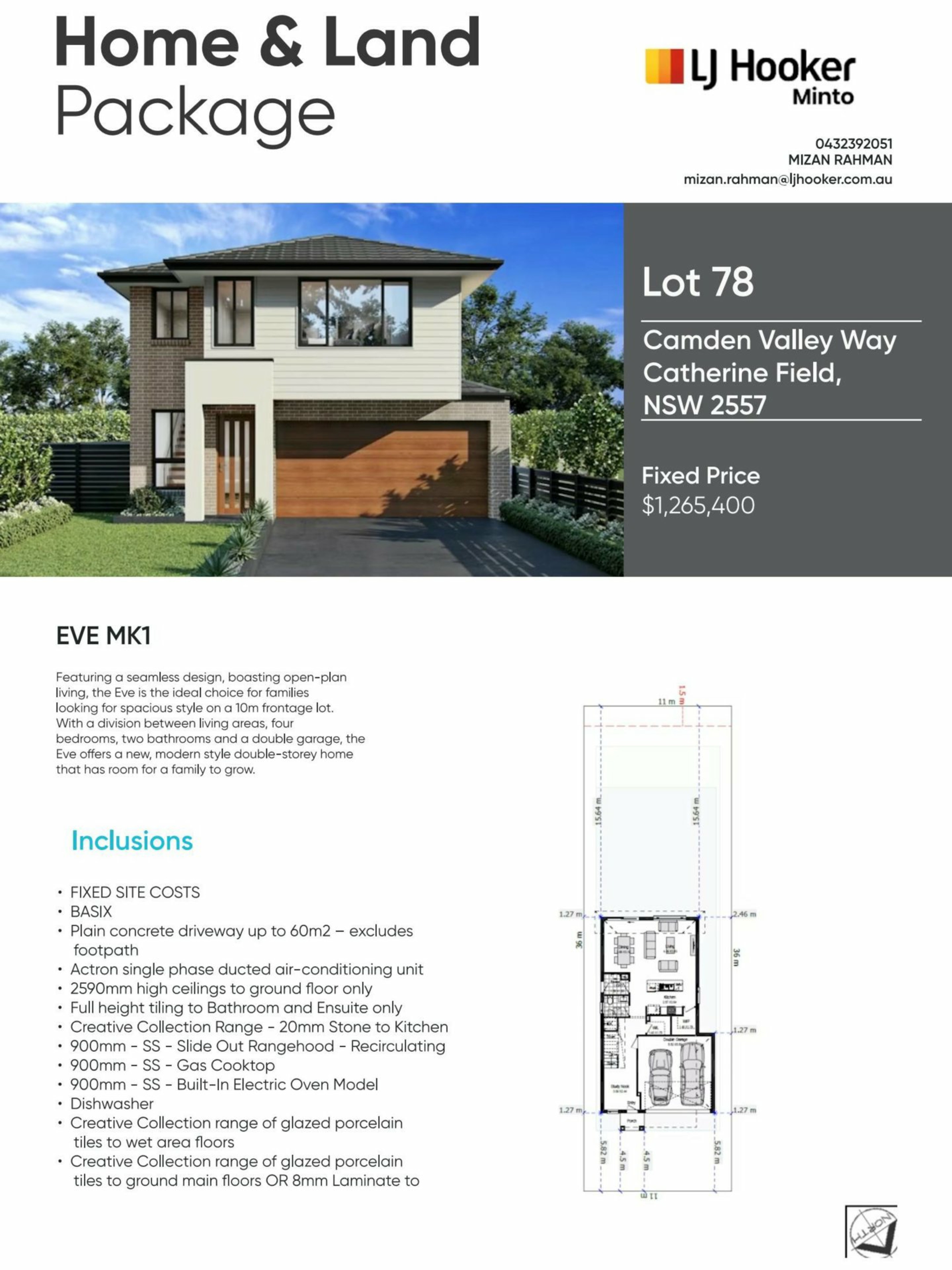 Lot 78 Camden Vally Way — photo from LJ Hooker Minto