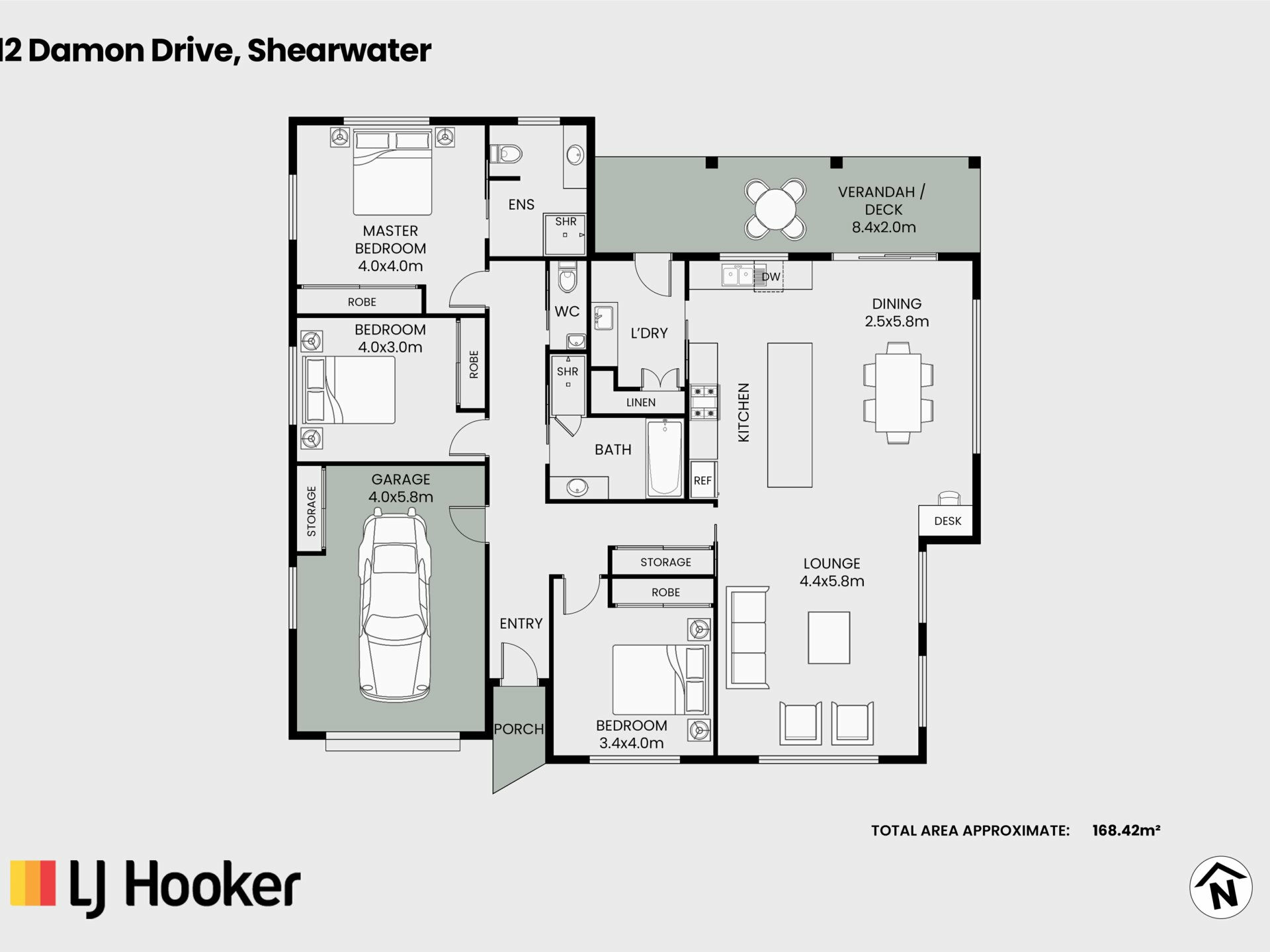 12 Damon Drive Shearwater TAS House for Sale LJ Hooker