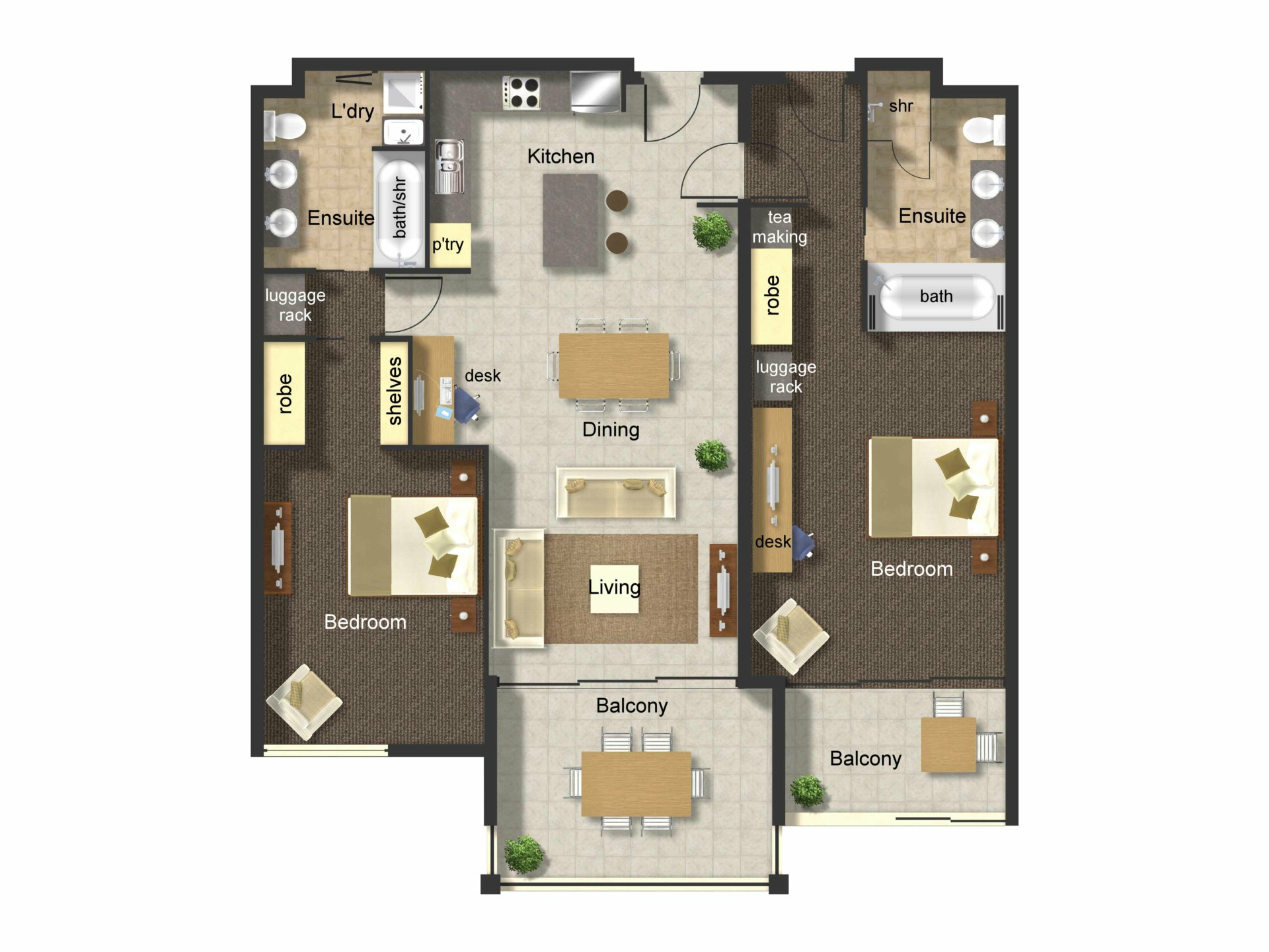 2 Bedroom/57 Paradise Palms, KEWARRA BEACH