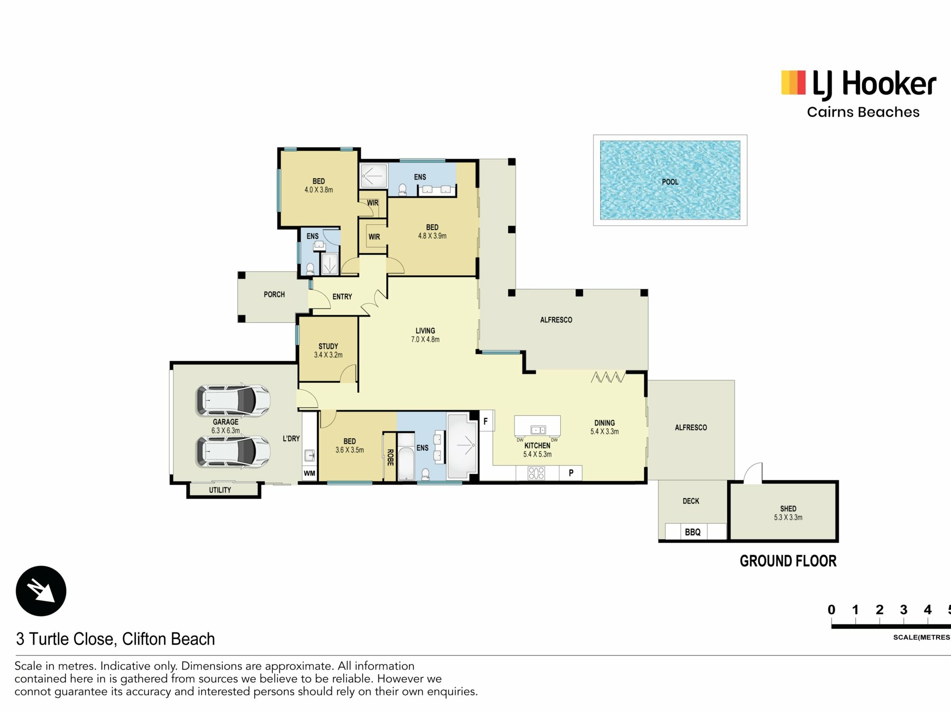 3 Turtle Close, Clifton Beach