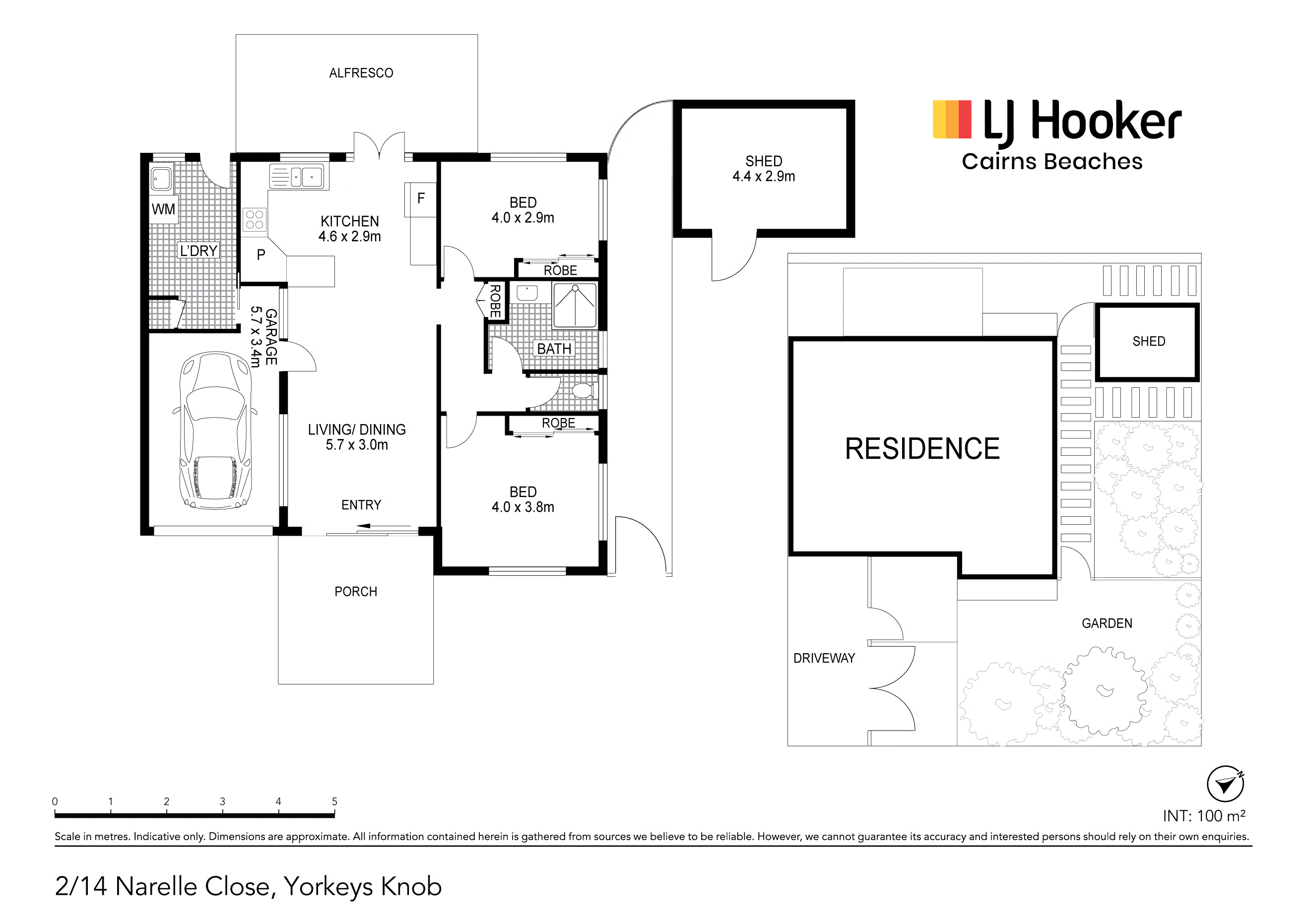 2/14 Narelle Close, YORKEYS KNOB