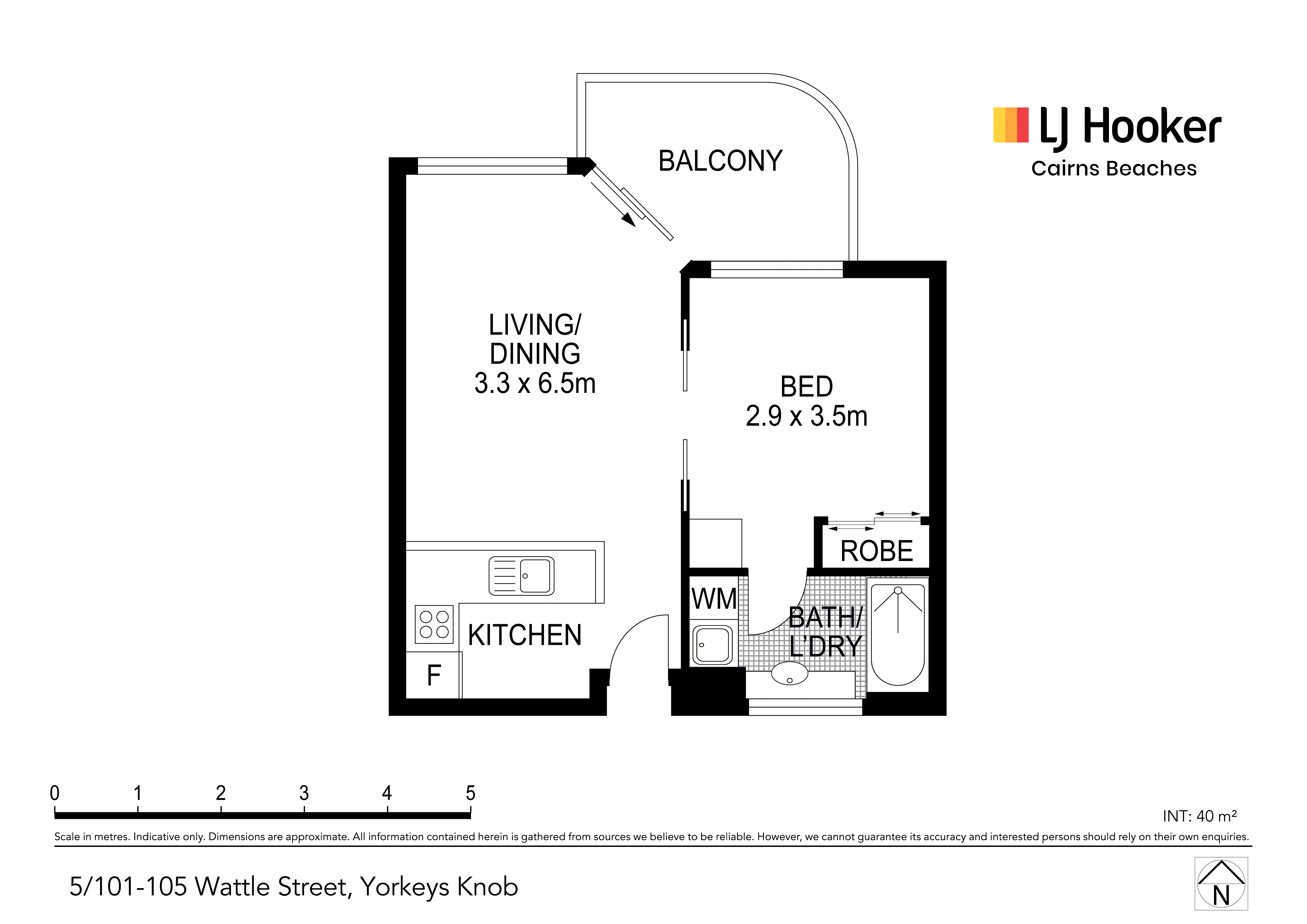 5/101-105 Wattle Street, YORKEYS KNOB