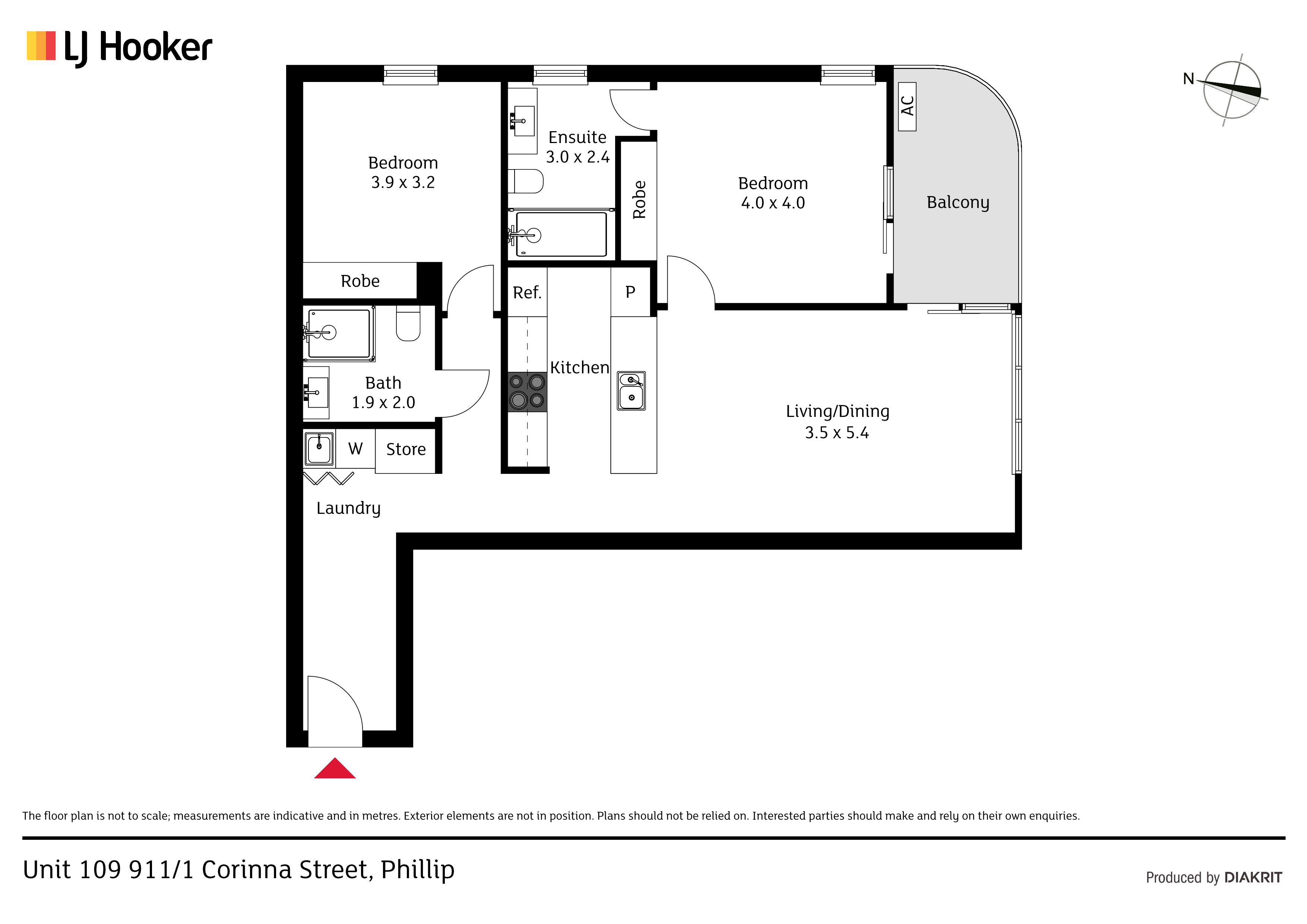 911/1 Corinna Street, PHILLIP