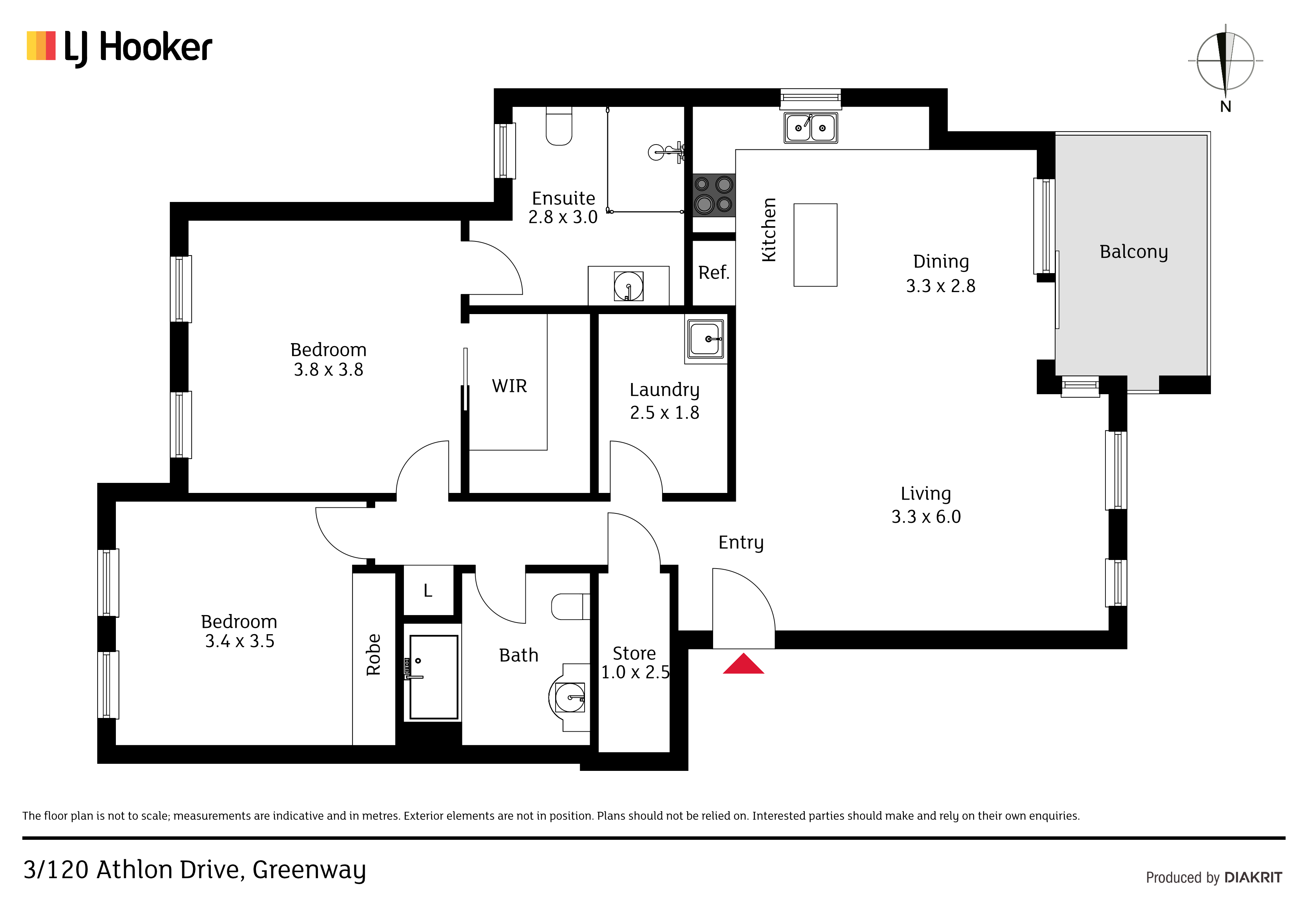 3/120 Athllon Drive, GREENWAY