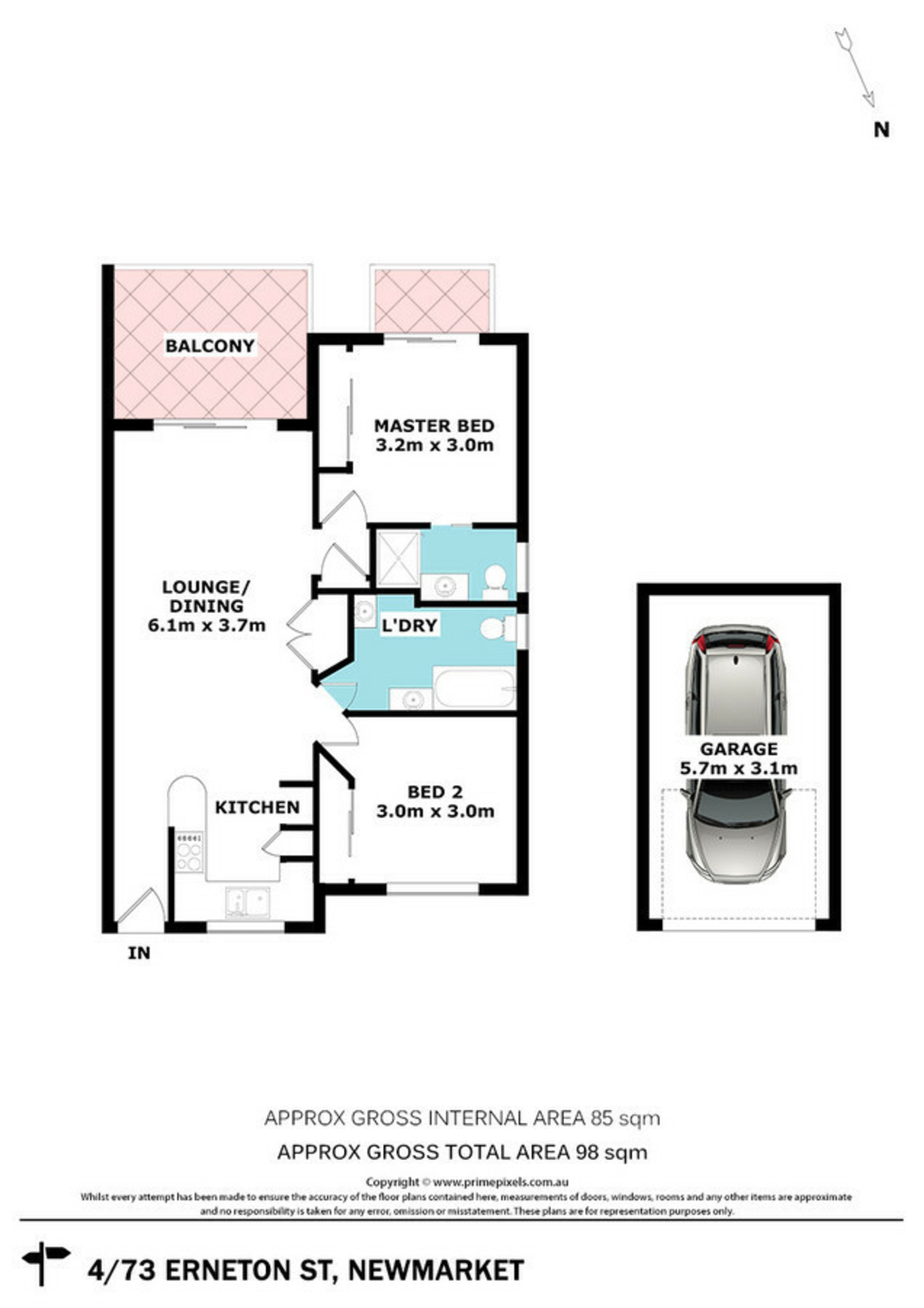 4/73 Erneton Street, NEWMARKET